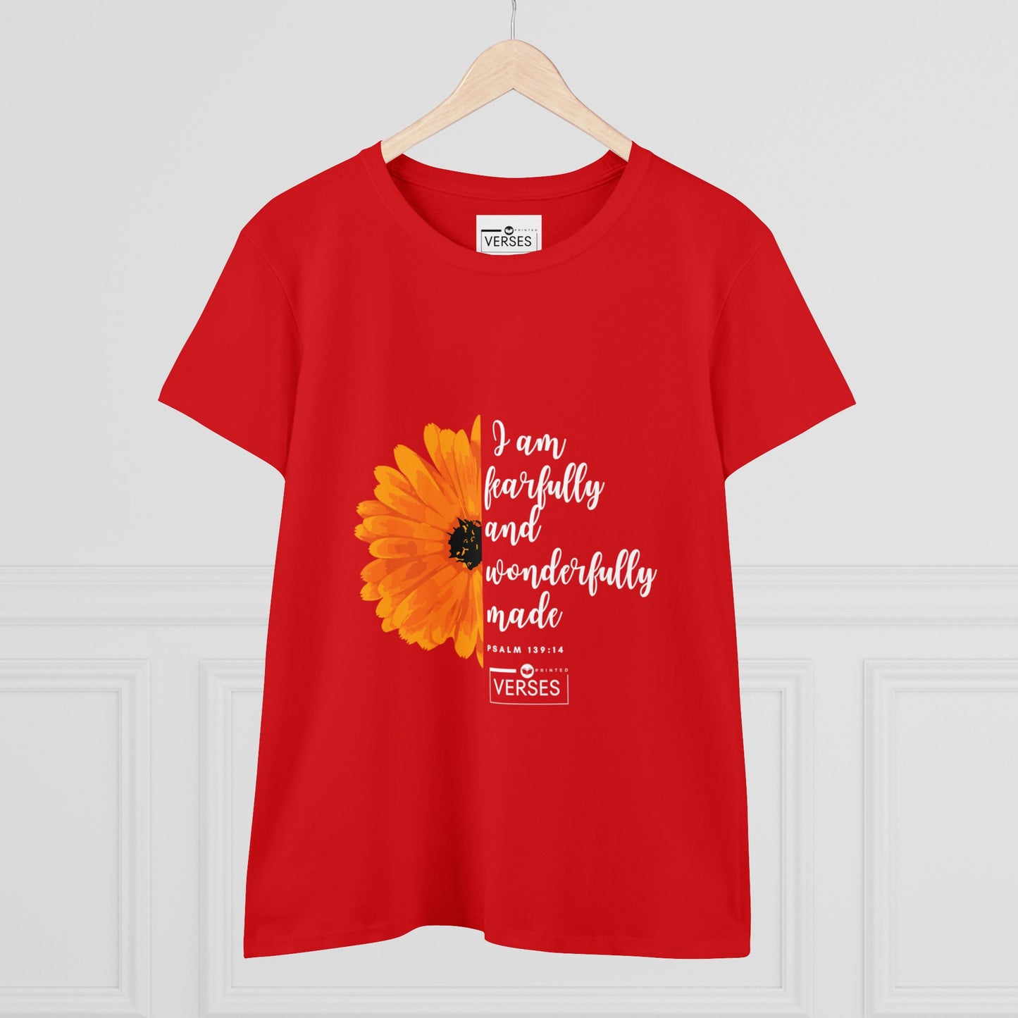 I AM FEARFULLY AND WONDERFULLY MADE - LADIES DRK TEE