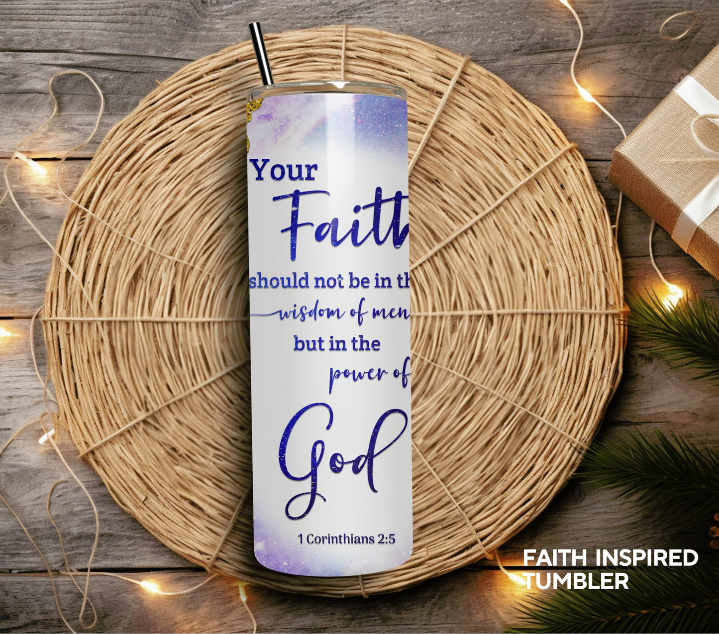 CORINTHIANS 25 VERSES TUMBLER