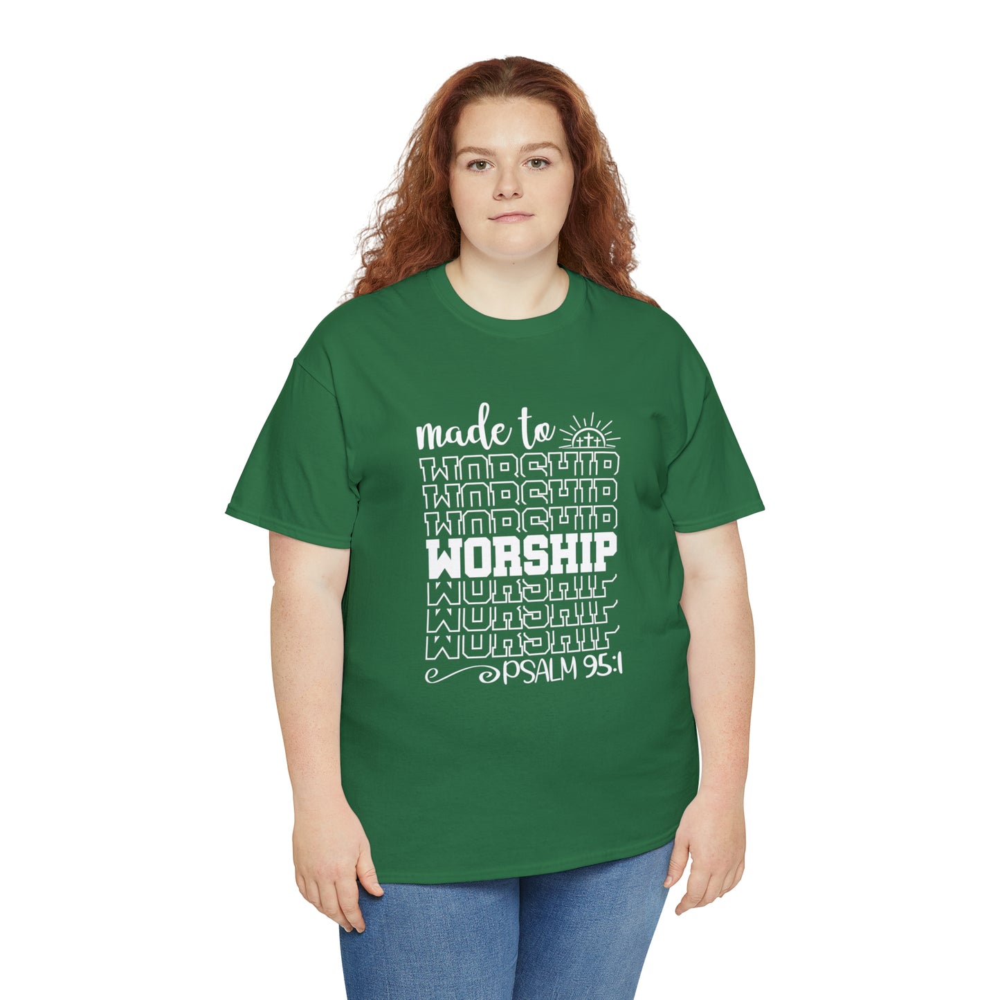 MADE TO WORSHIP - DRK TEE