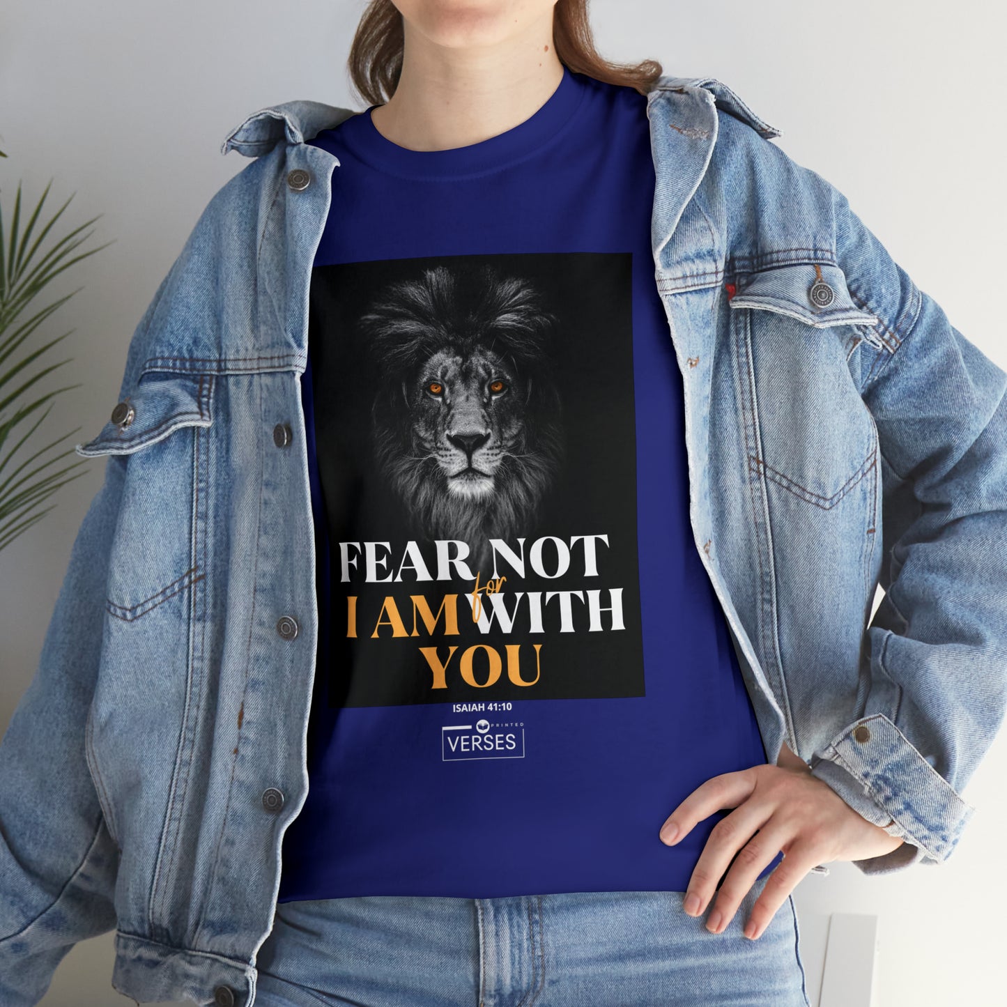 FEAR NOT FOR I AM WITH YOU - DRK TEE