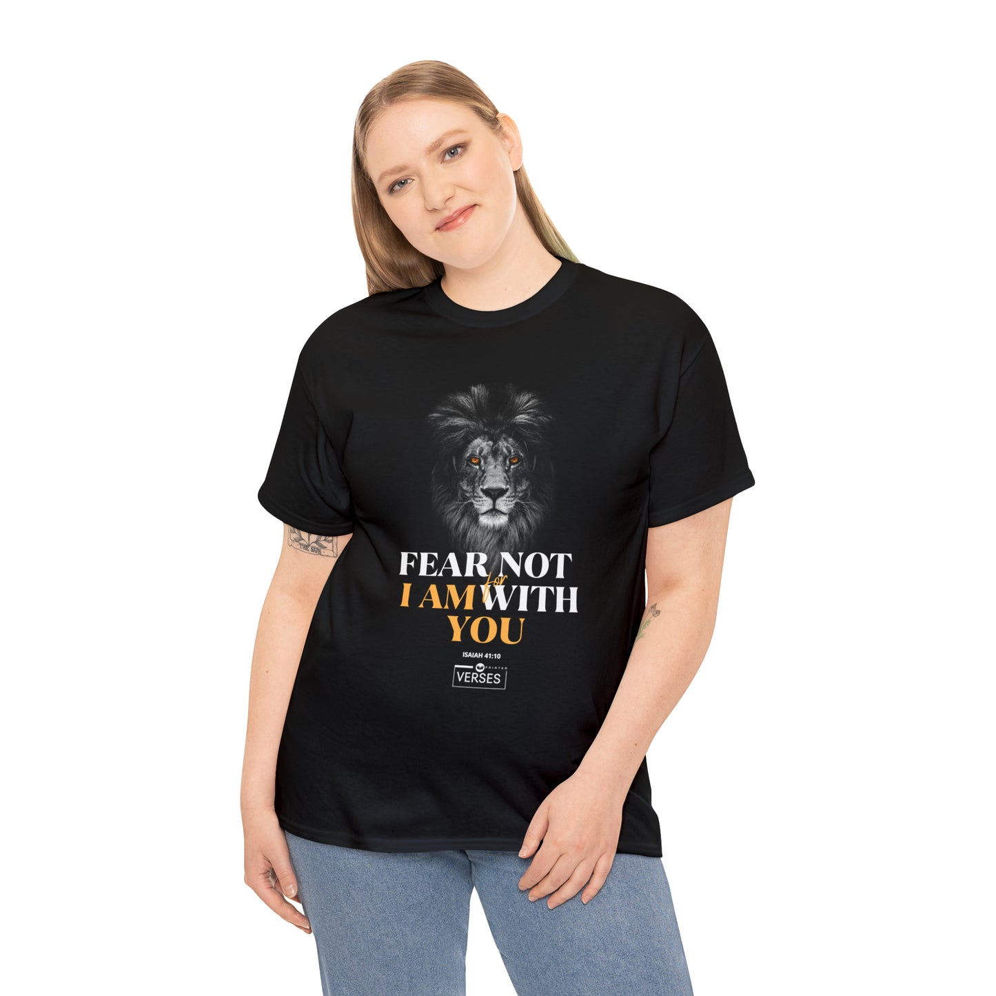 FEAR NOT FOR I AM WITH YOU - DRK TEE