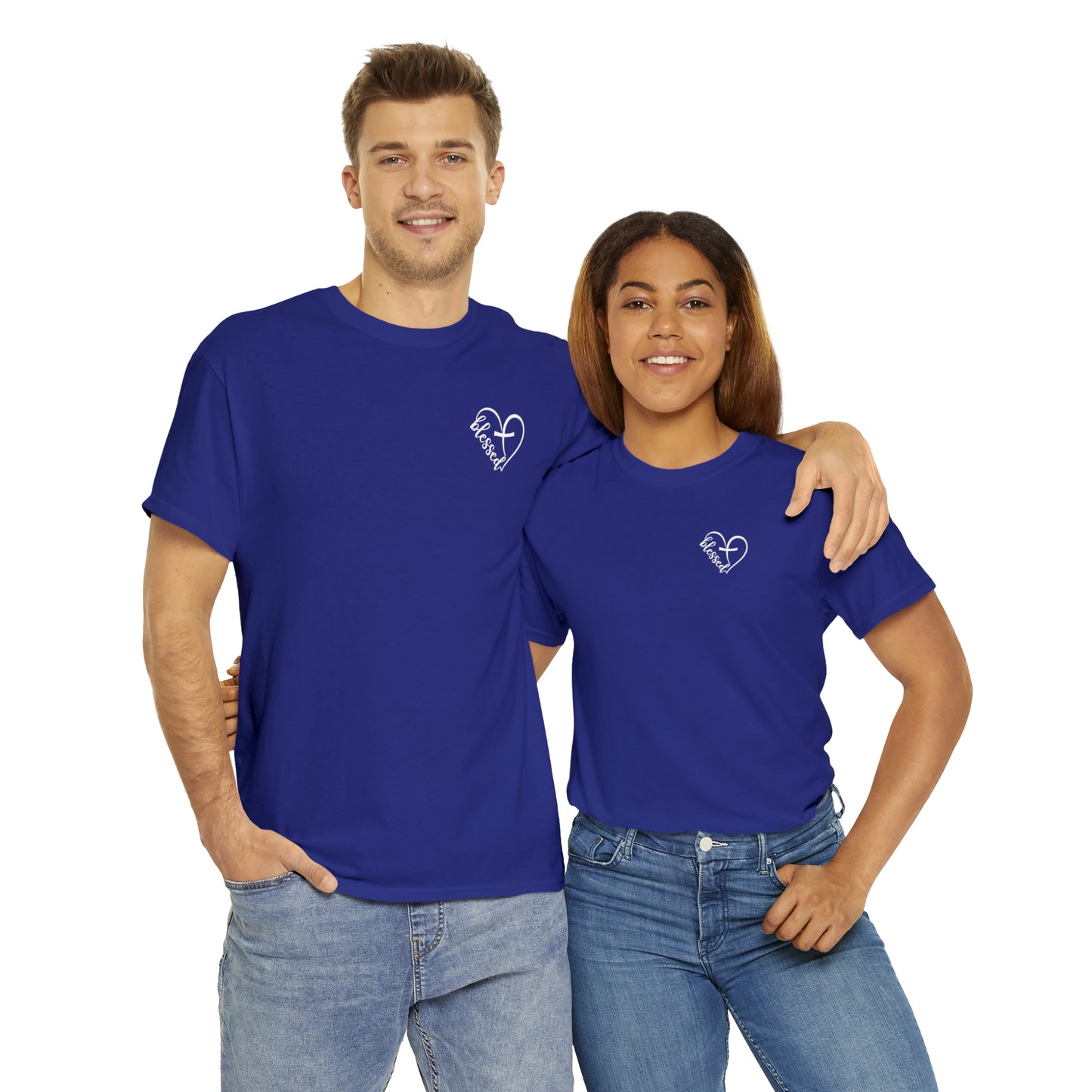BLESSED HEART - DRK TEE