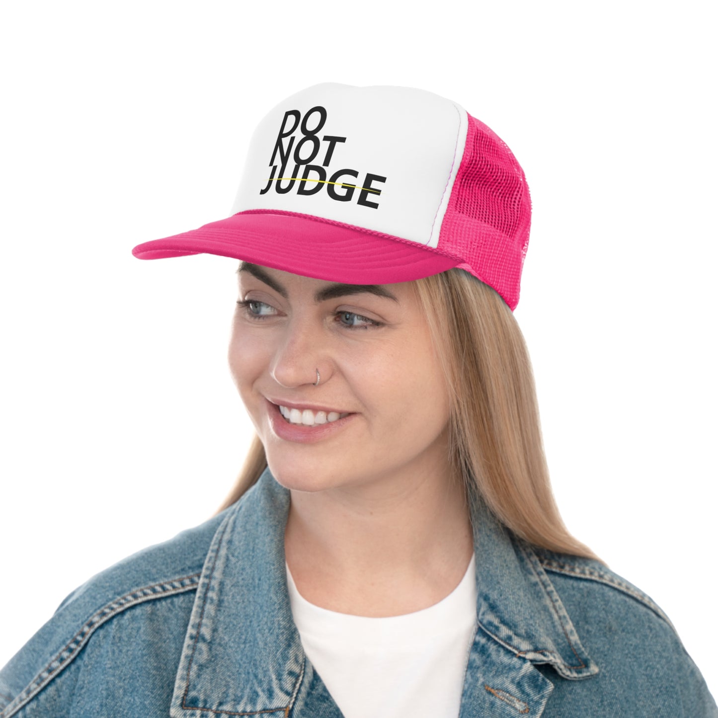 DO NOT JUDGE TRUCKER CAPS