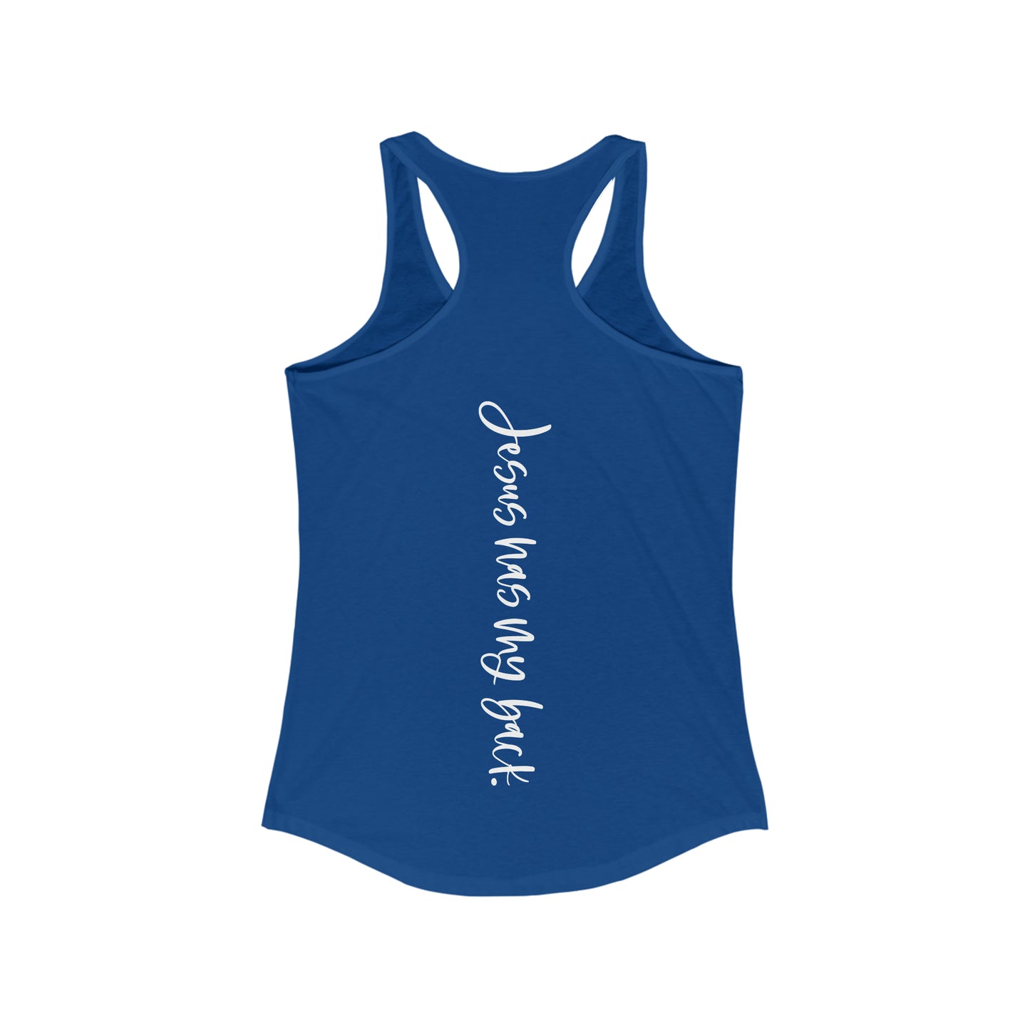 JESUS HAS MY BACK - DRK TOP