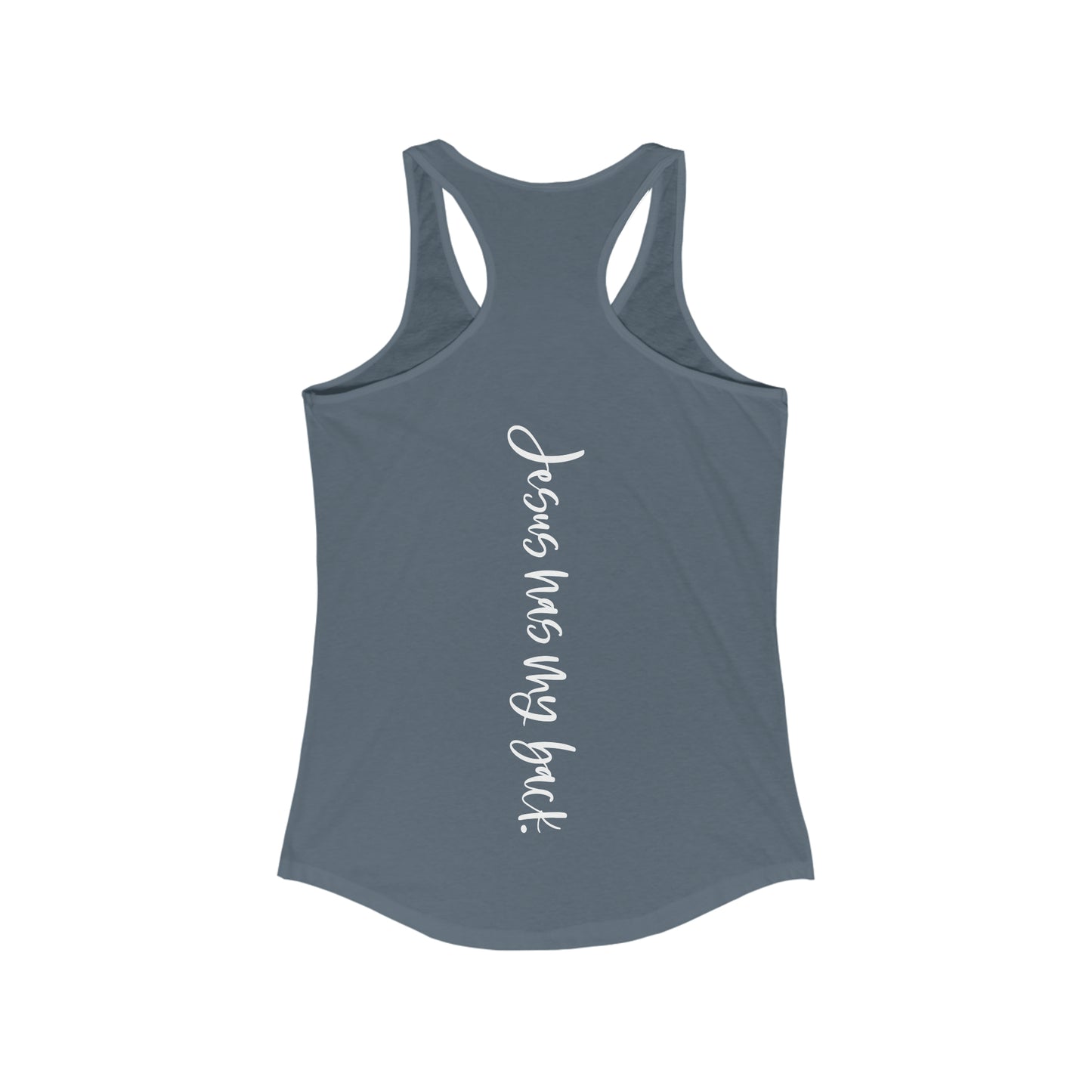 JESUS HAS MY BACK - DRK TOP