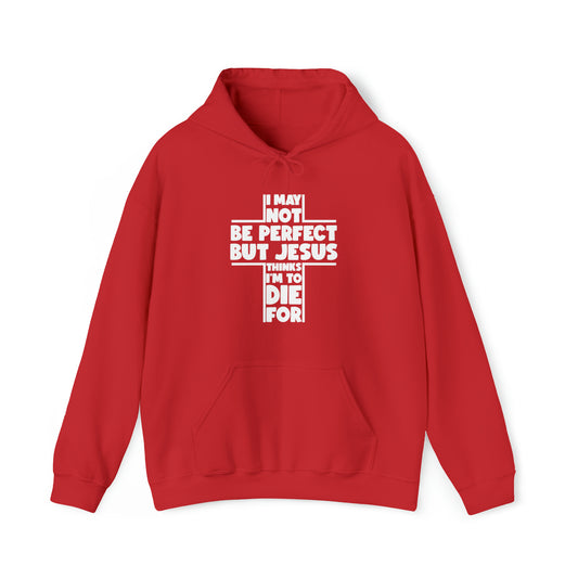 I AM TO DIE FOR  - FAITH HOODIE