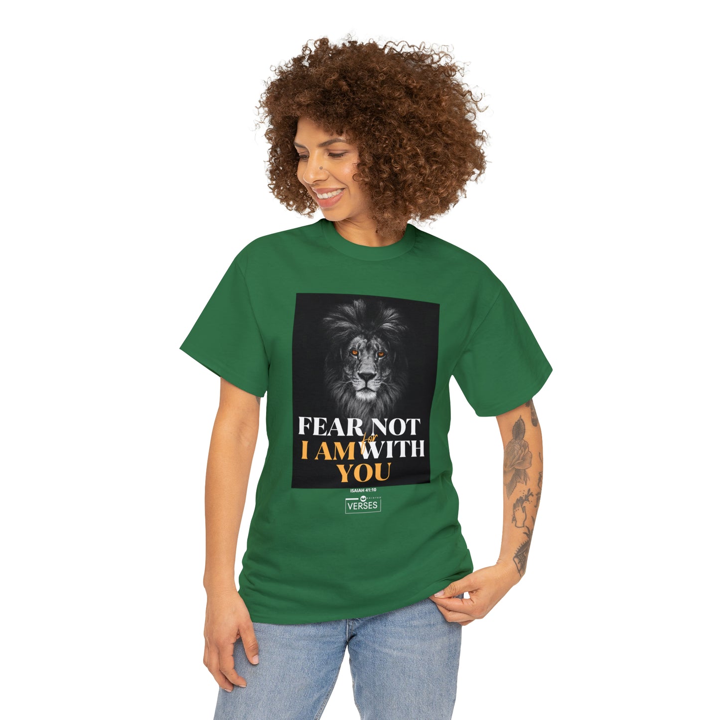 FEAR NOT FOR I AM WITH YOU - DRK TEE
