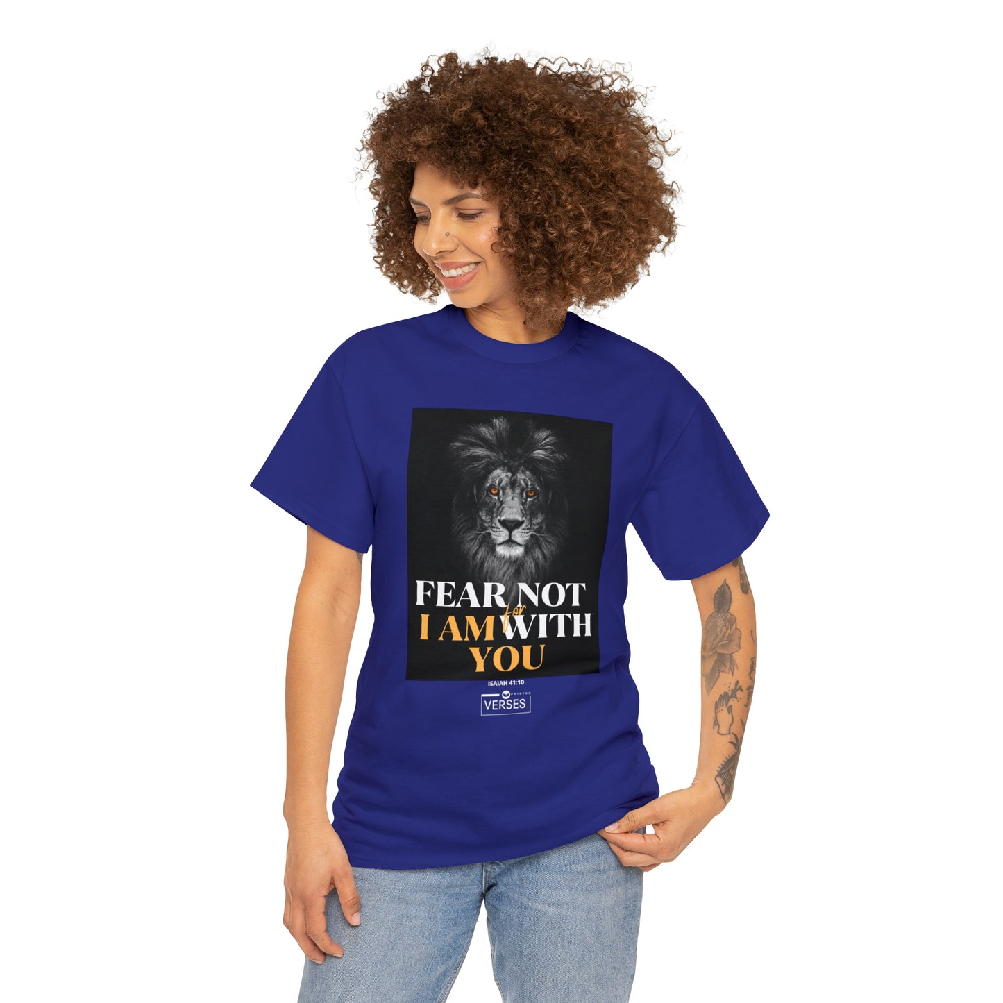 FEAR NOT FOR I AM WITH YOU - DRK TEE