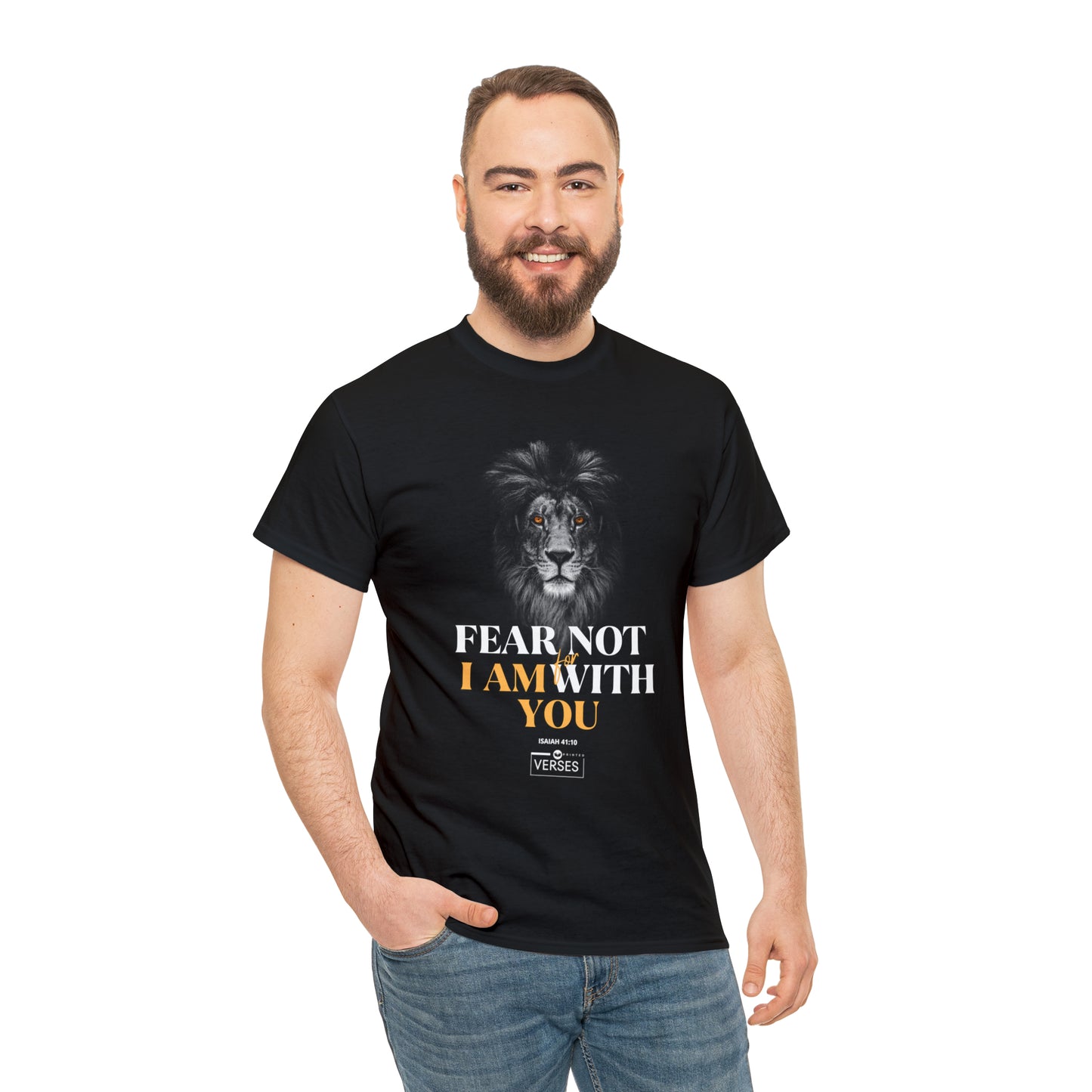 FEAR NOT FOR I AM WITH YOU - DRK TEE