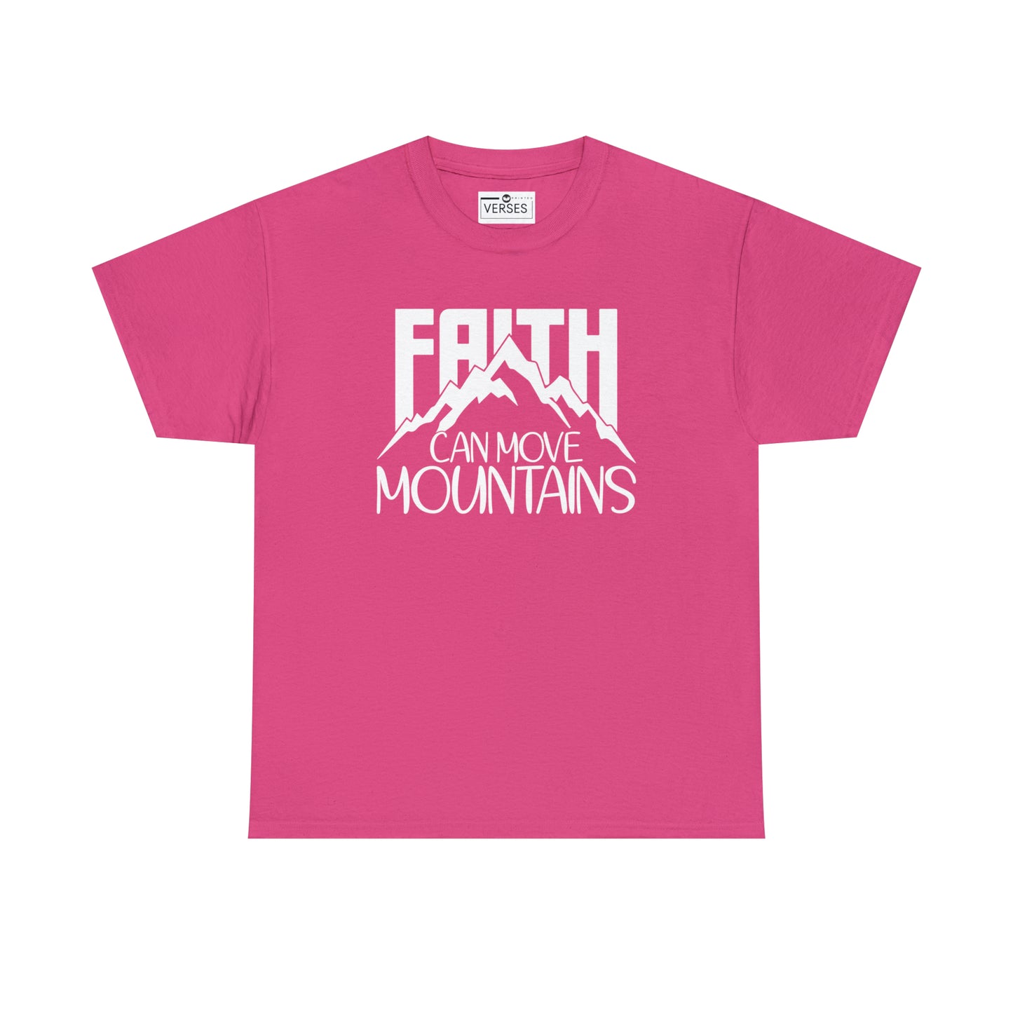 FAITH CAN MOVE MOUNTAINS - DRK TEE