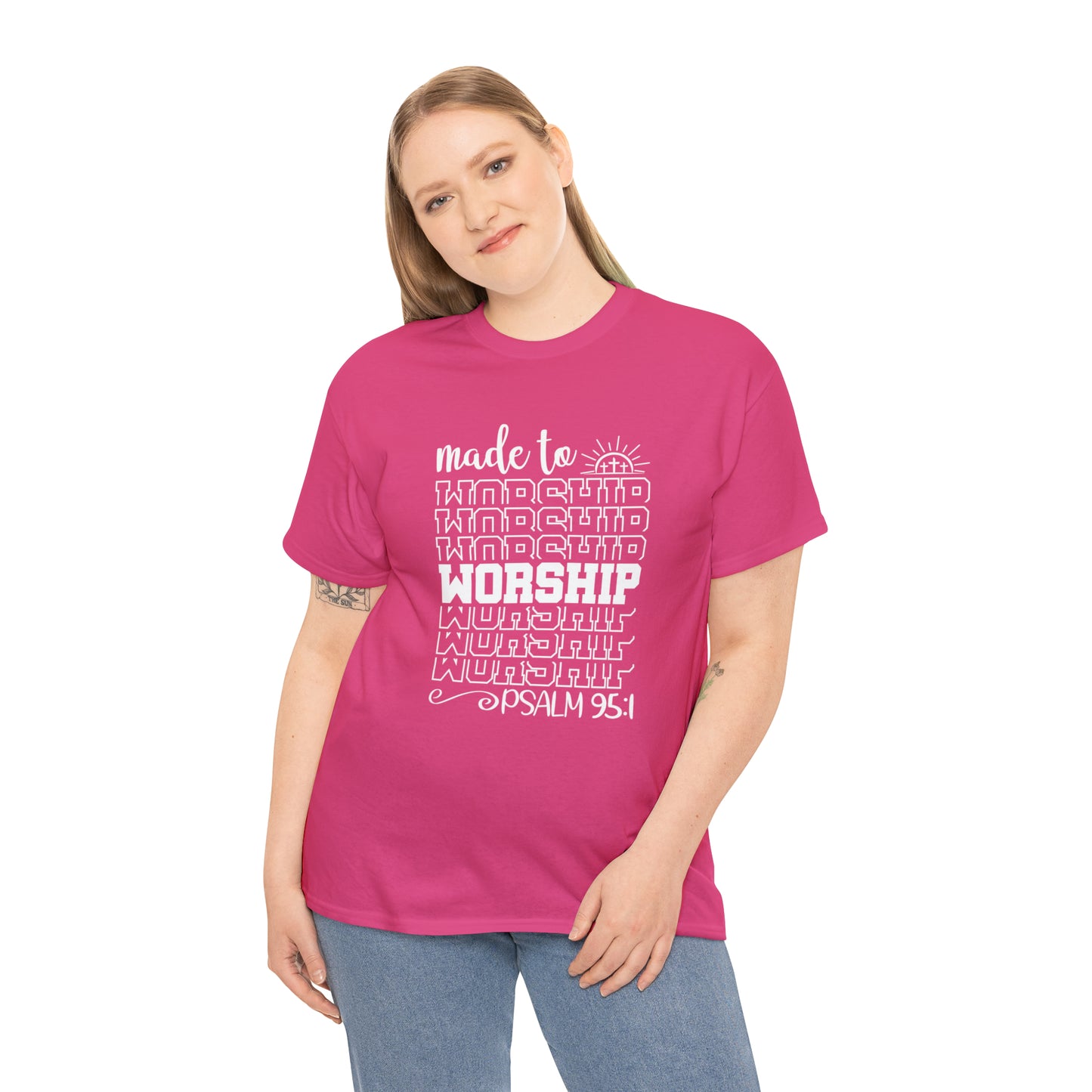 MADE TO WORSHIP - DRK TEE