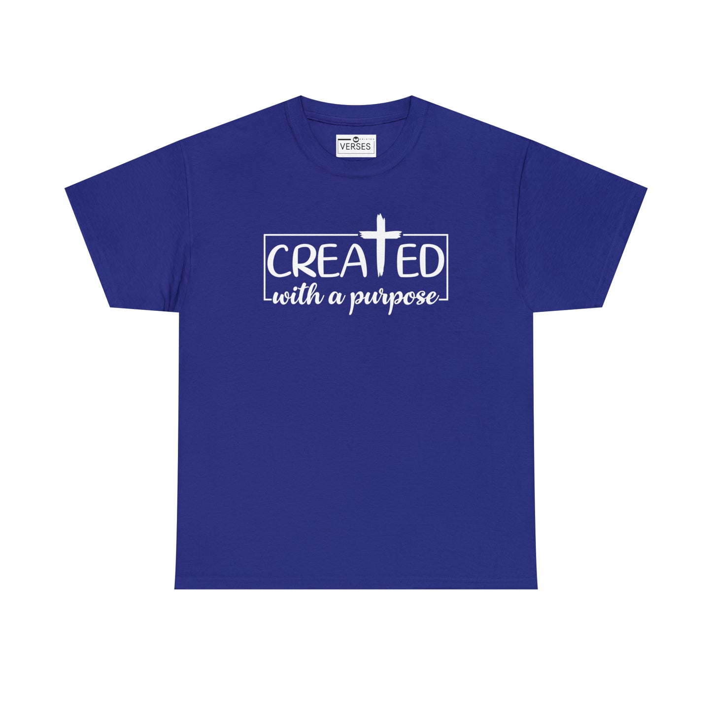 CREATED WITH PURPOSE - DRK TEE