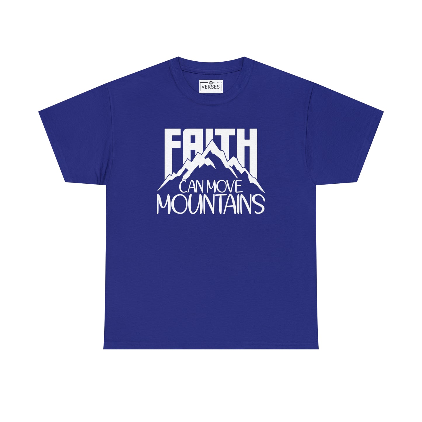 FAITH CAN MOVE MOUNTAINS - DRK TEE