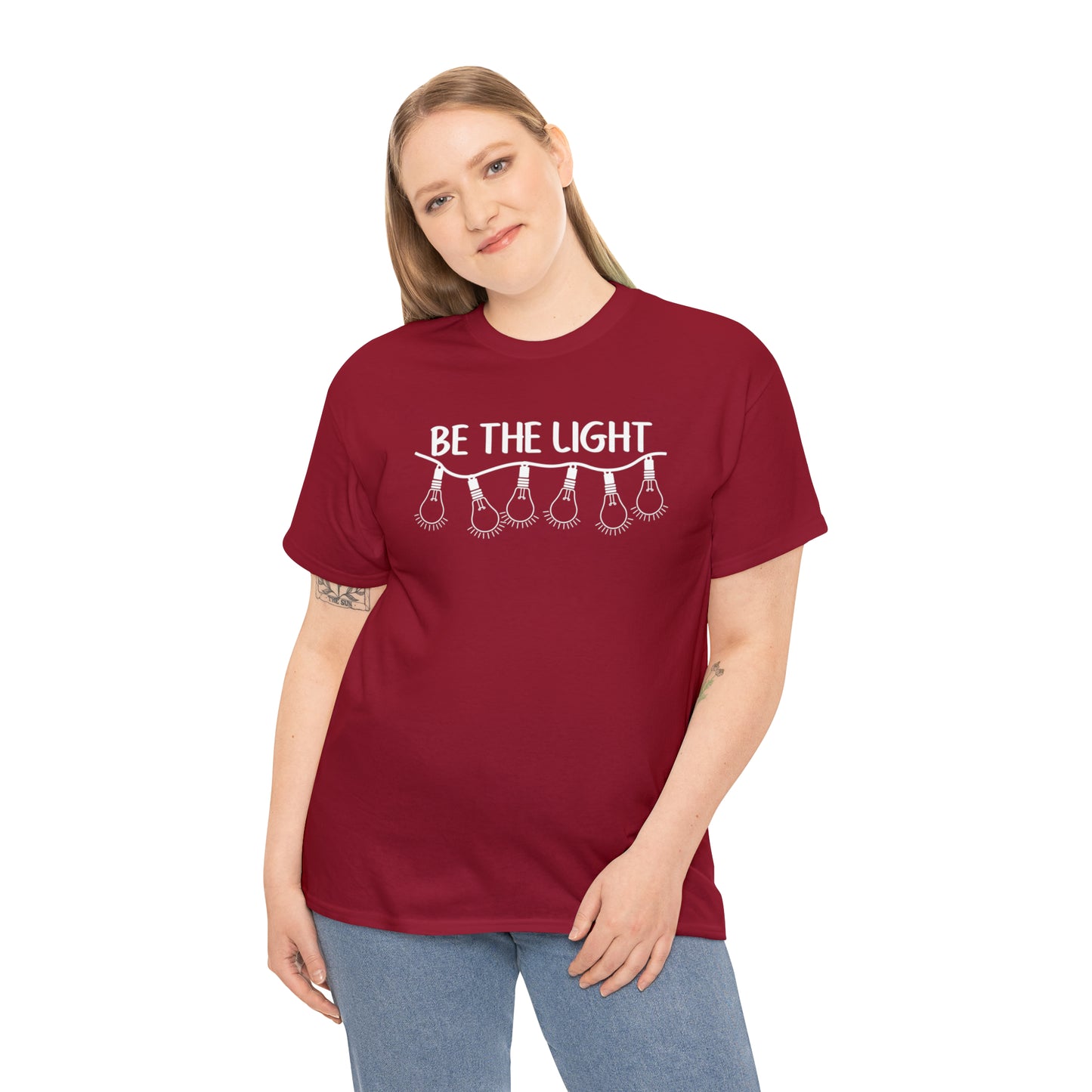 BE THE LIGHT - DRK TEE