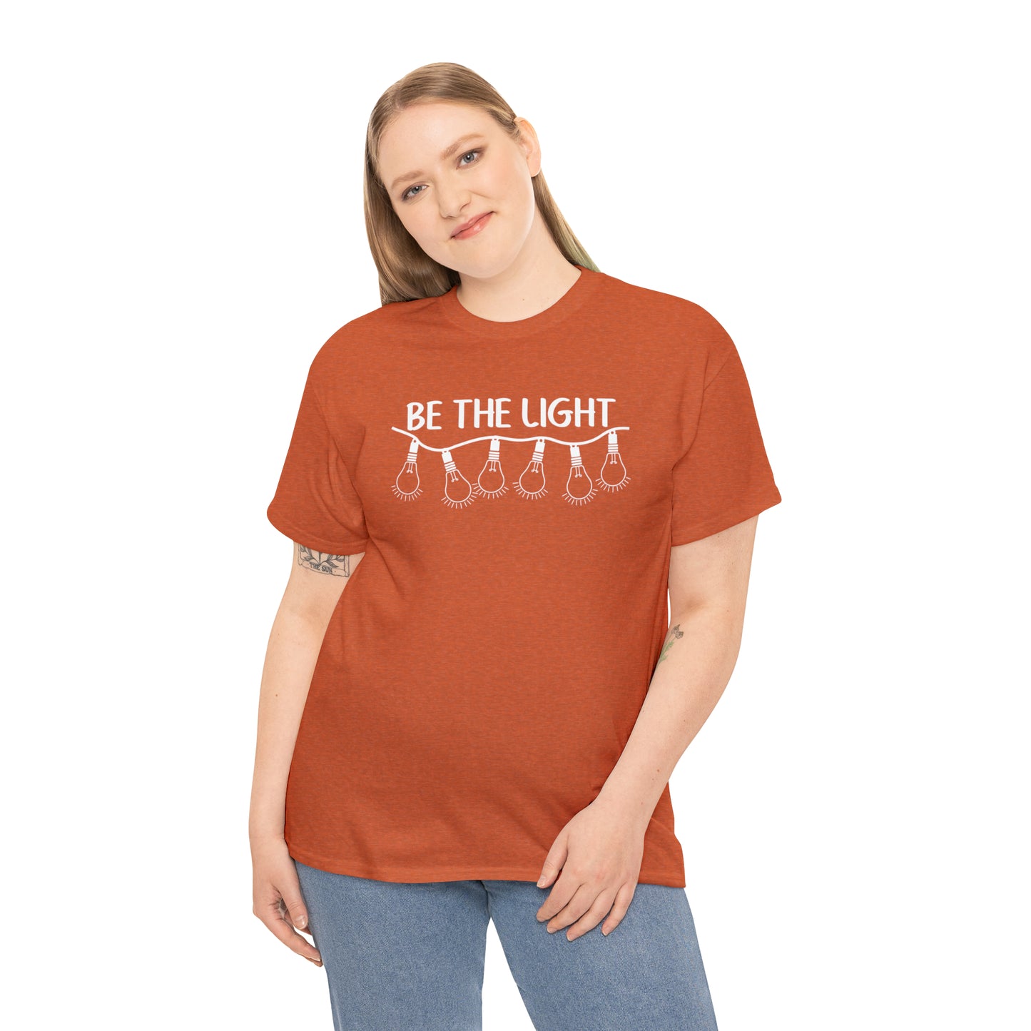 BE THE LIGHT - DRK TEE
