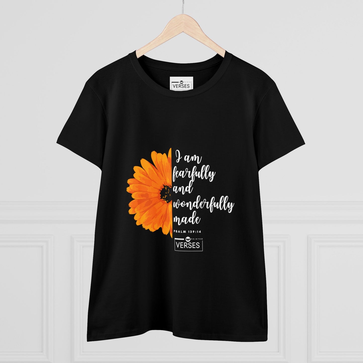 I AM FEARFULLY AND WONDERFULLY MADE - LADIES DRK TEE