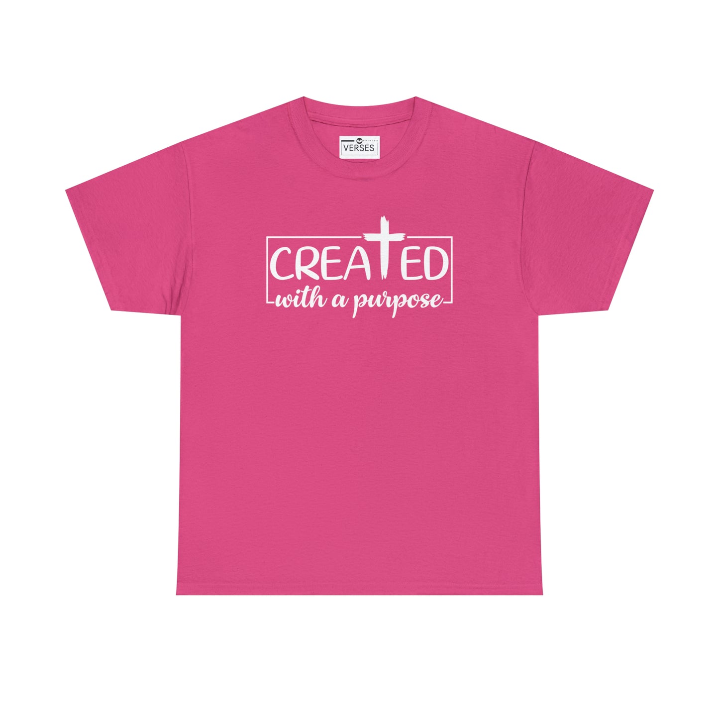 CREATED WITH PURPOSE - DRK TEE