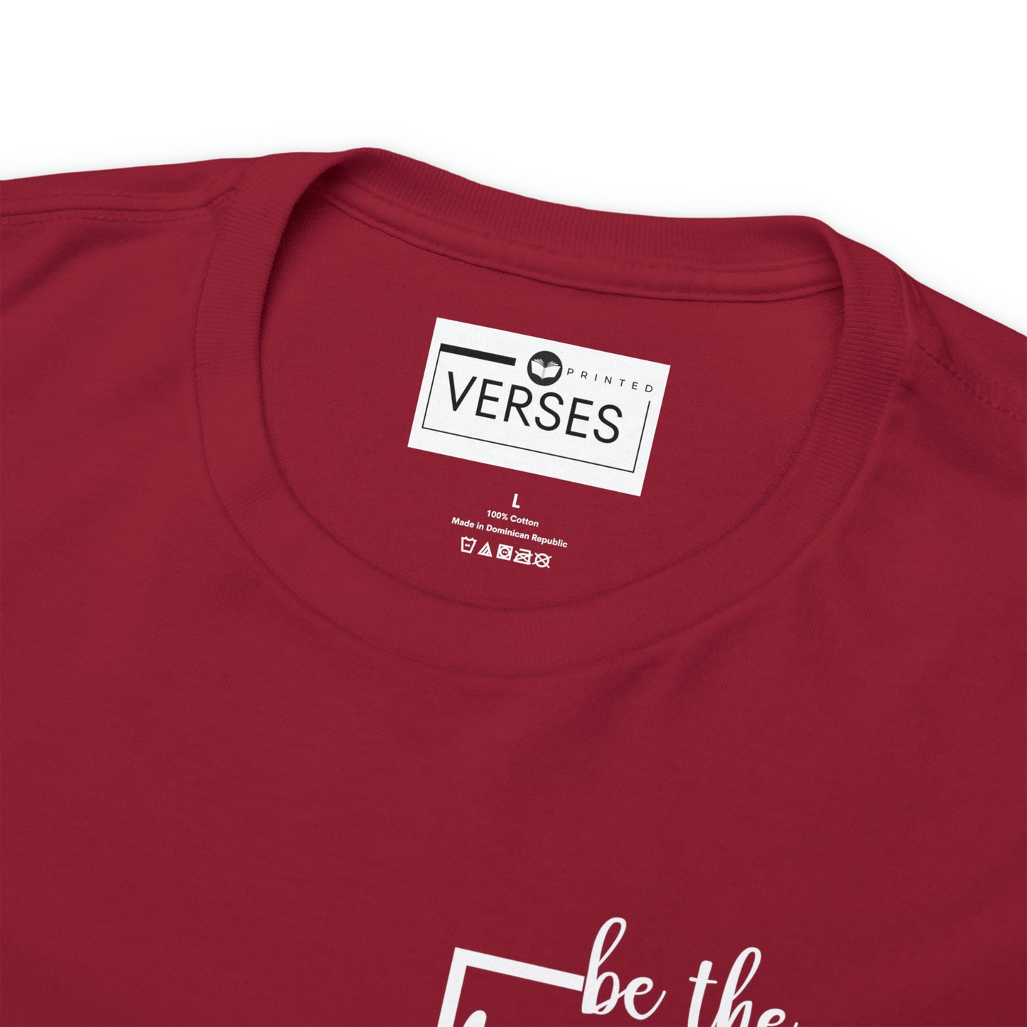 BE THE LIGHT BADGE - DRK TEE