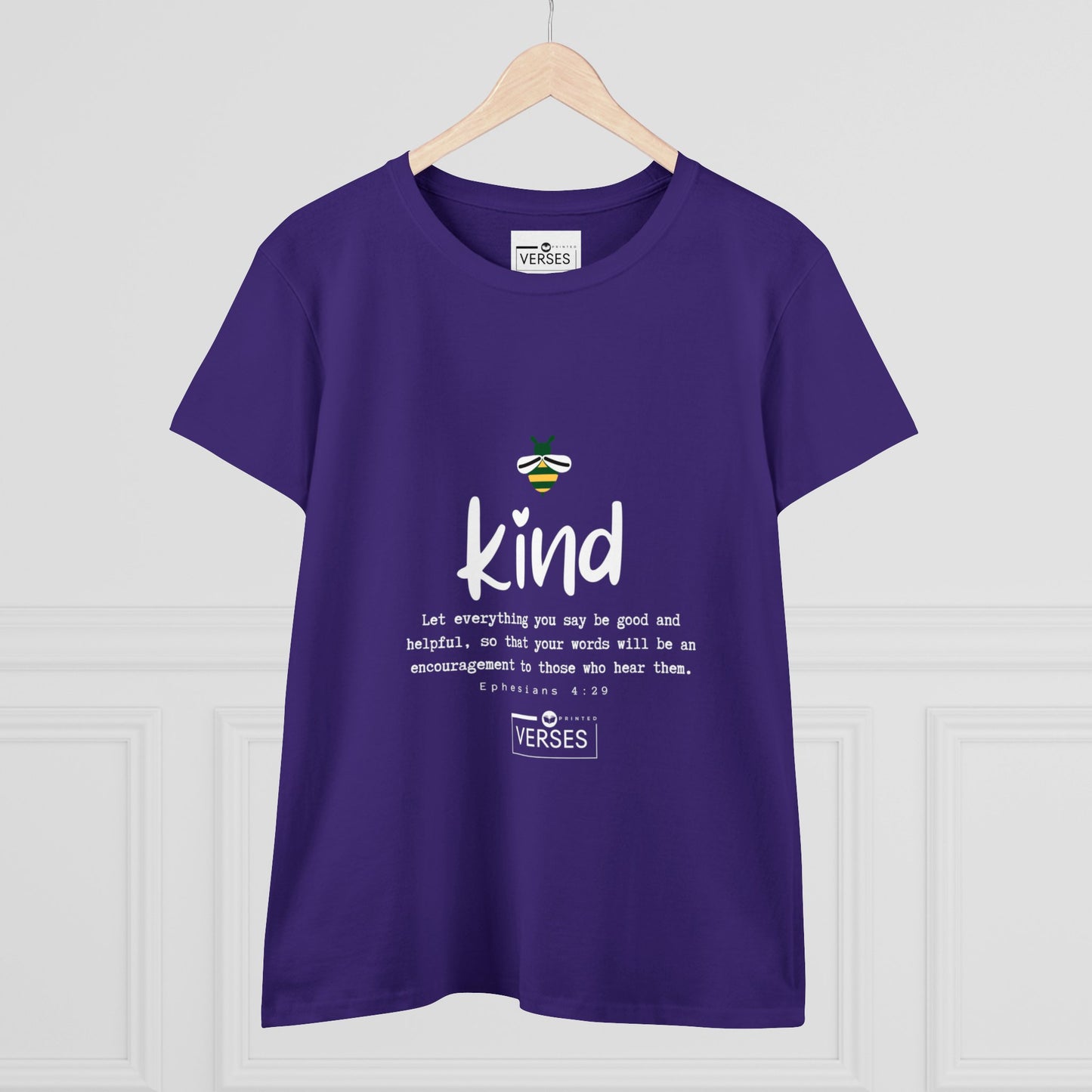 BE KIND - LADIES DRK TEE