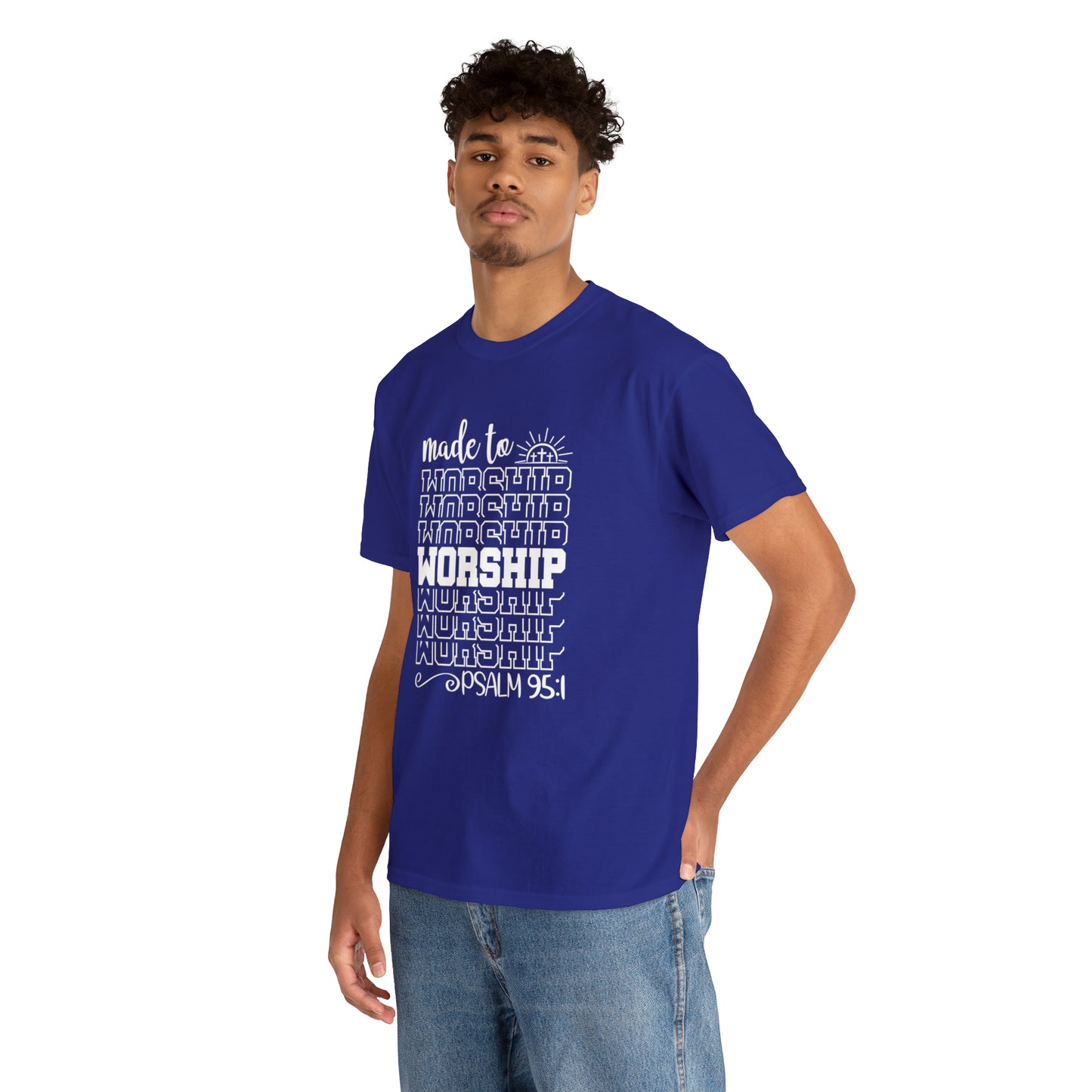 MADE TO WORSHIP - DRK TEE