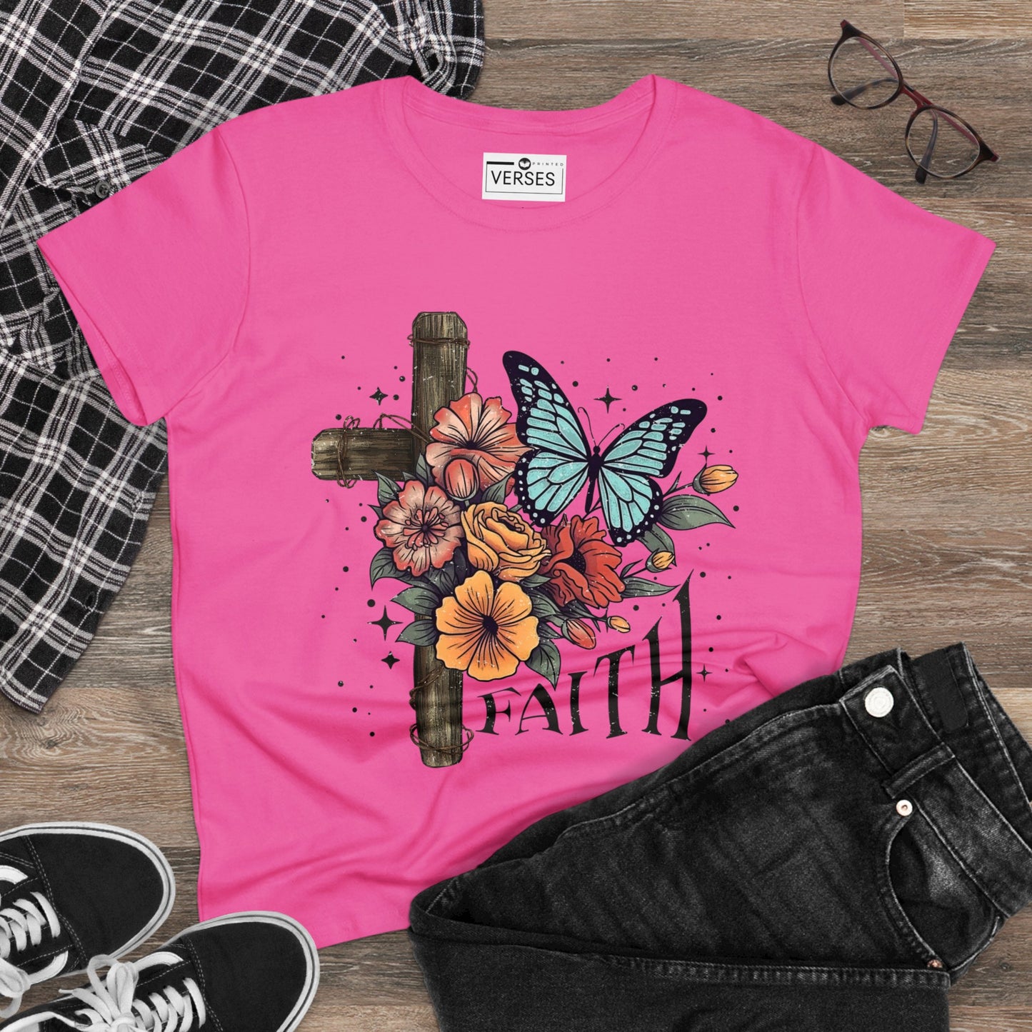FAITH - LADIES COTTON TEE