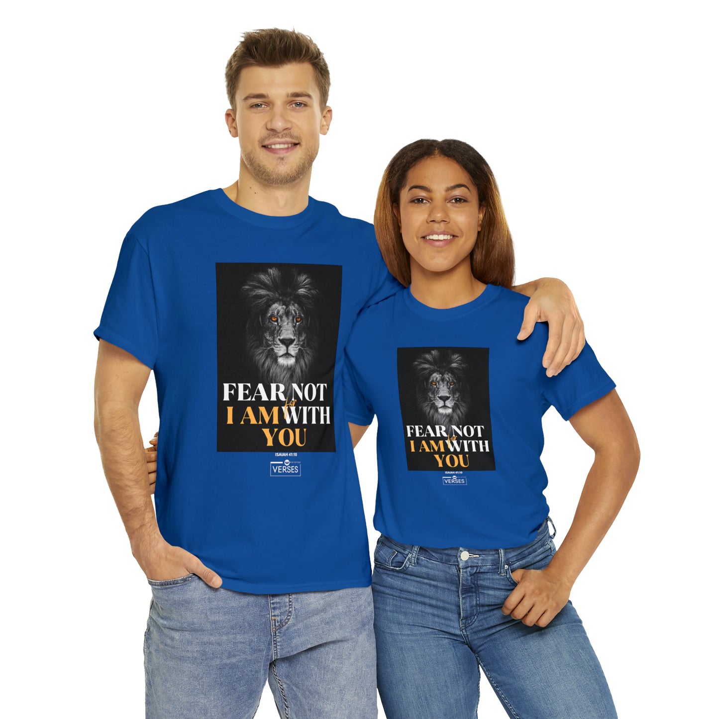 FEAR NOT FOR I AM WITH YOU - DRK TEE