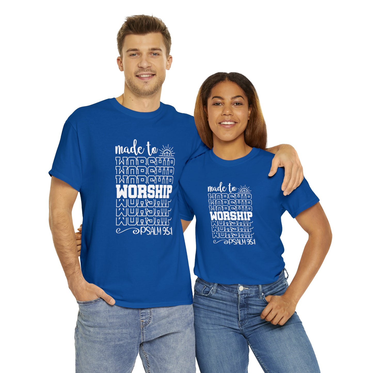 MADE TO WORSHIP - DRK TEE