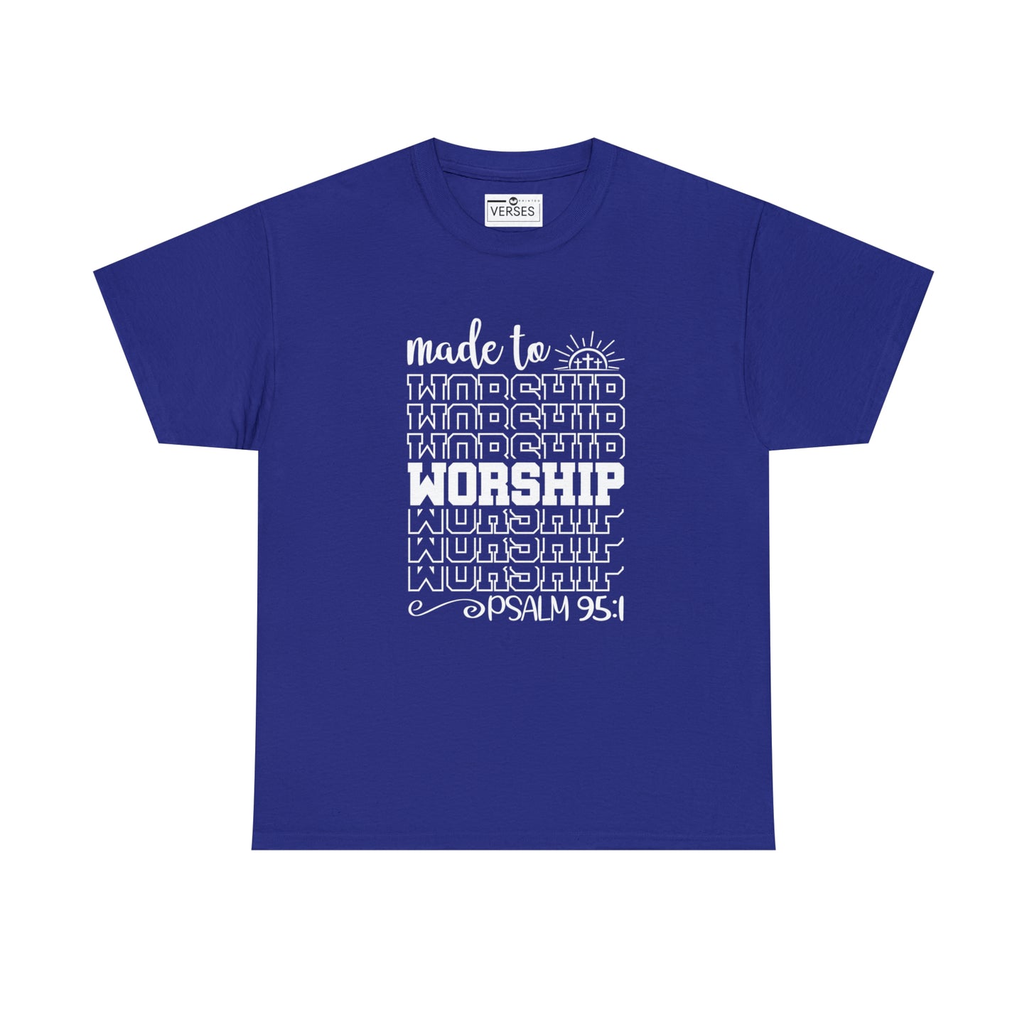 MADE TO WORSHIP - DRK TEE