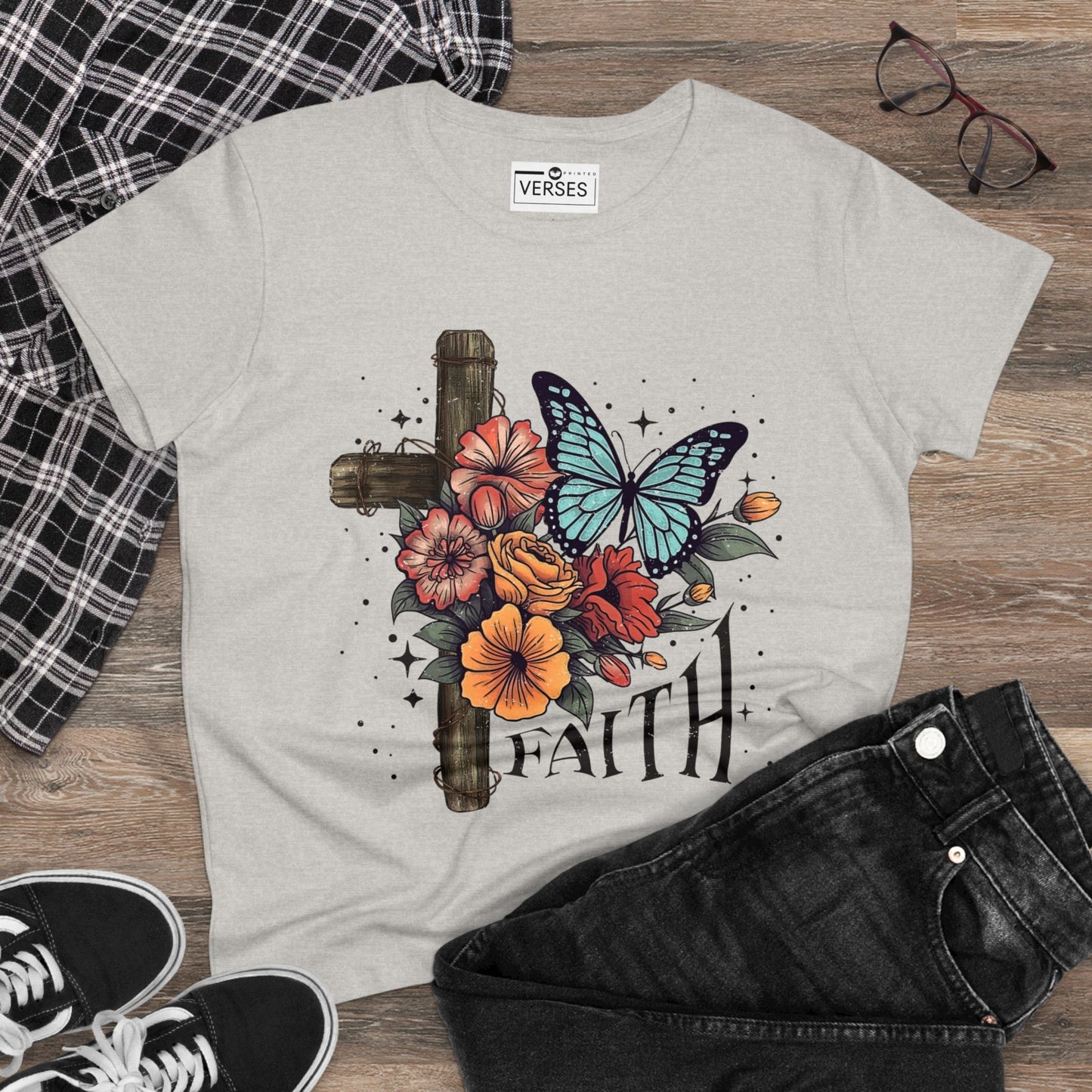 FAITH - LADIES COTTON TEE