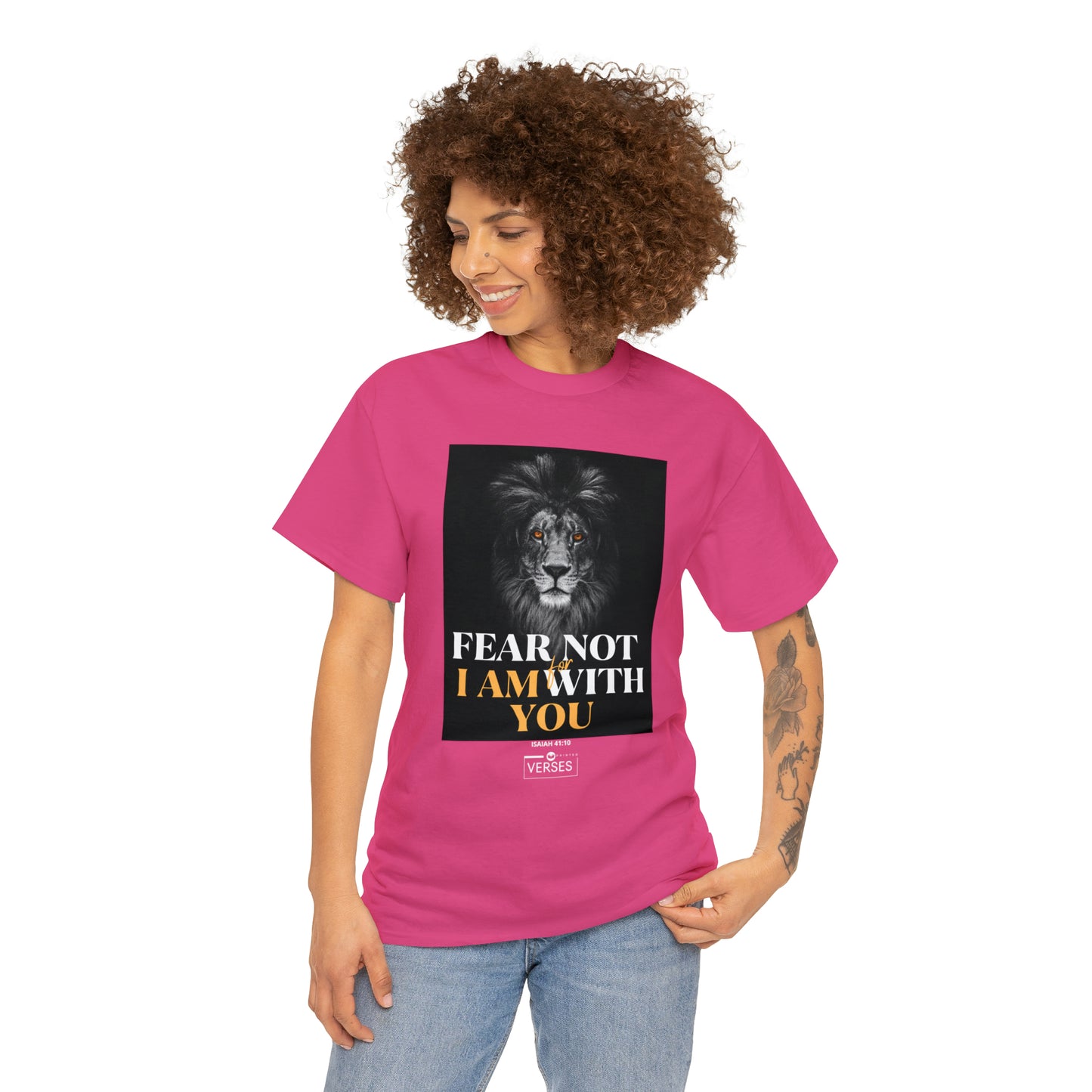 FEAR NOT FOR I AM WITH YOU - DRK TEE