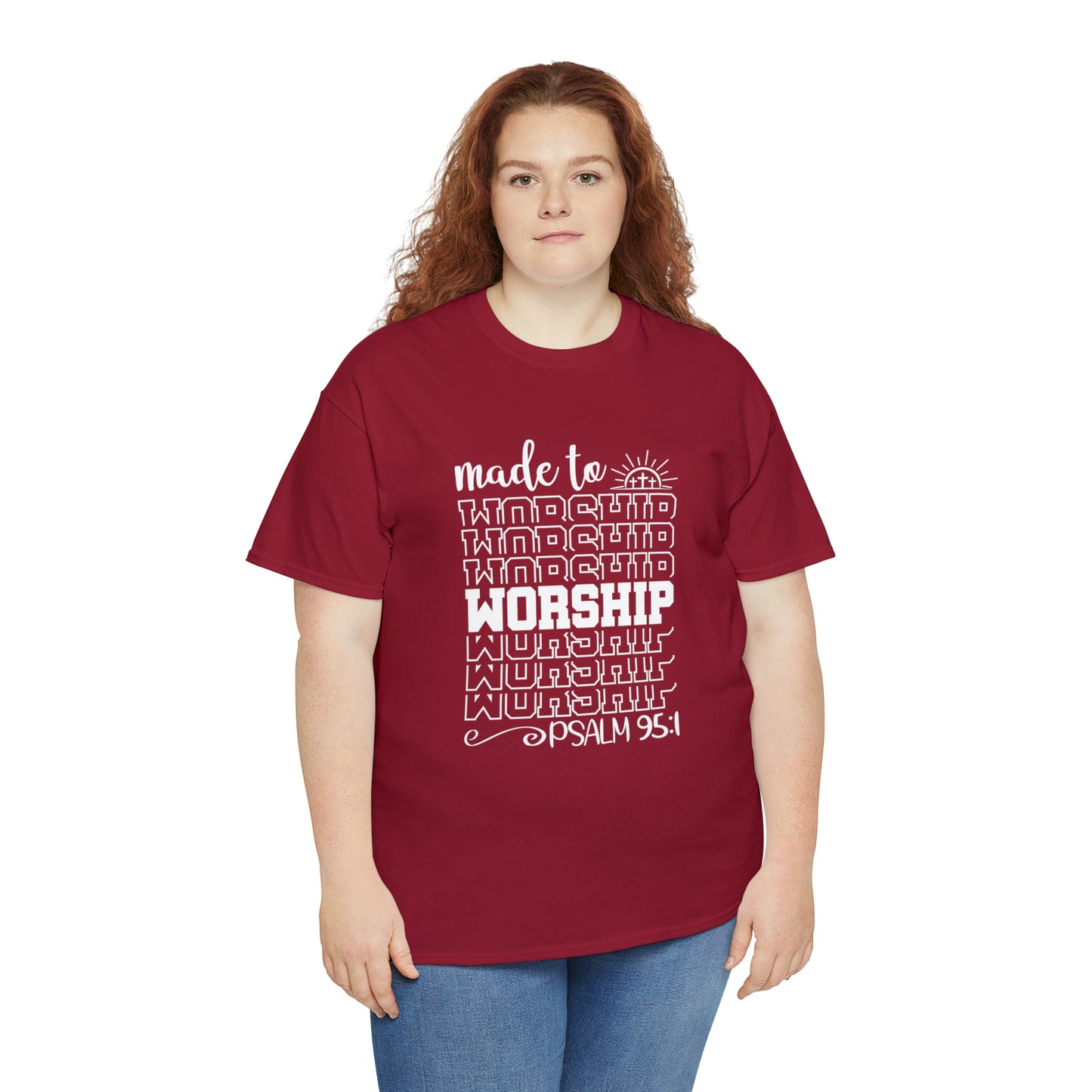 MADE TO WORSHIP - DRK TEE
