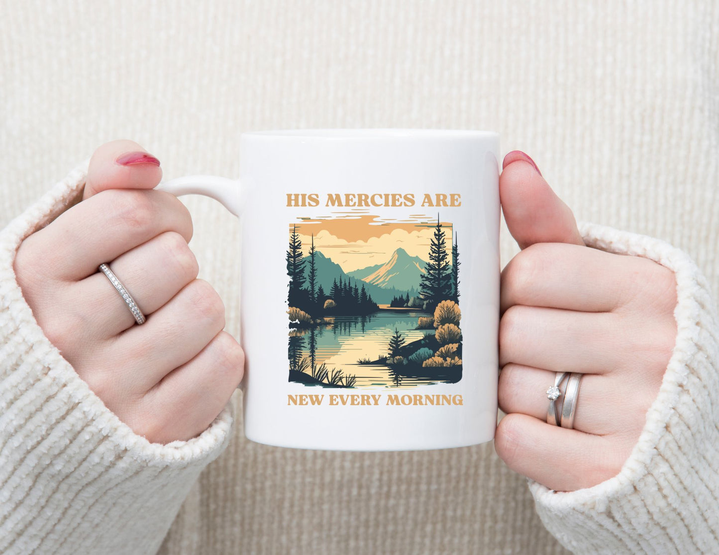 RIVER VIEW HIS MERCIES ARE NEW - MIRACLE MUG