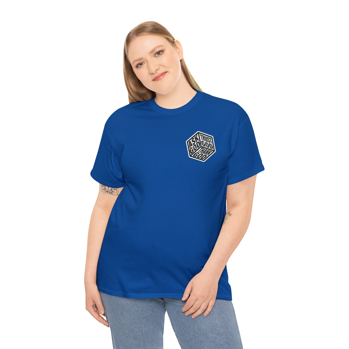 ASK GOD TRUST GOD THANK GOD - DRK TEES