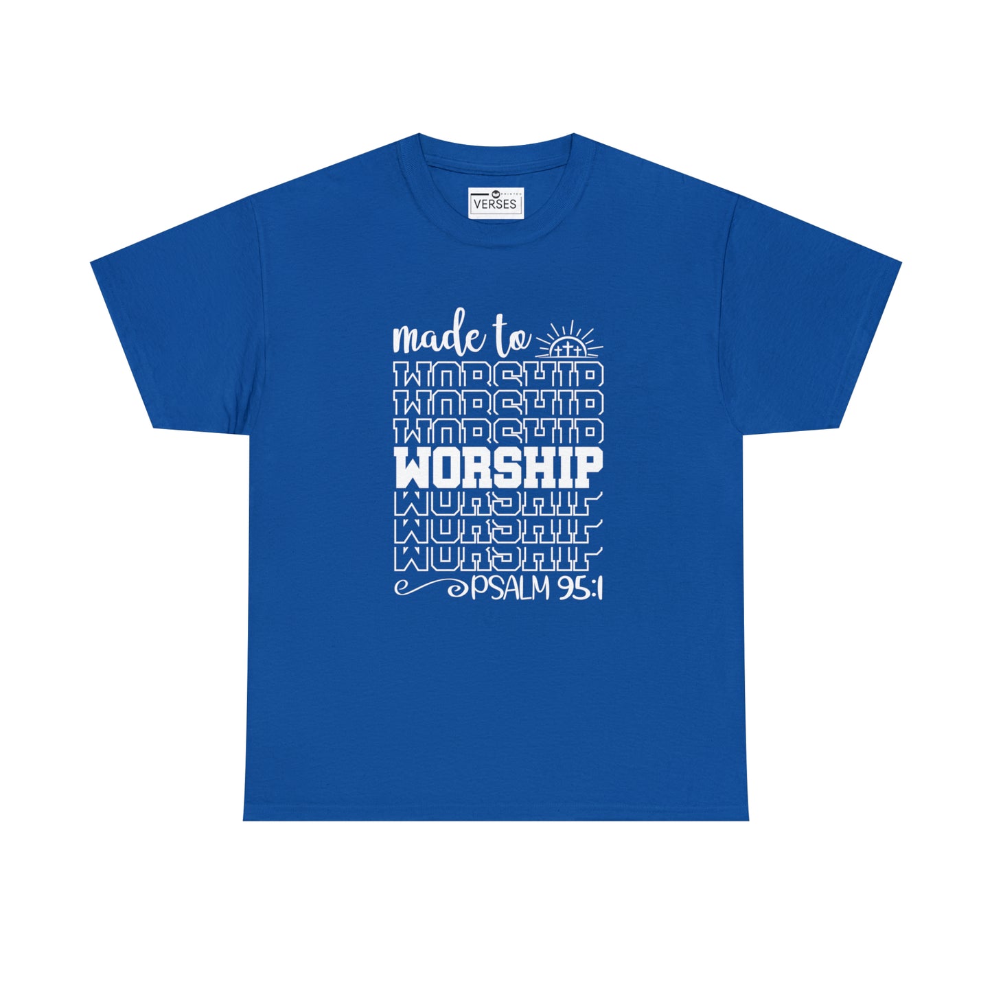 MADE TO WORSHIP - DRK TEE