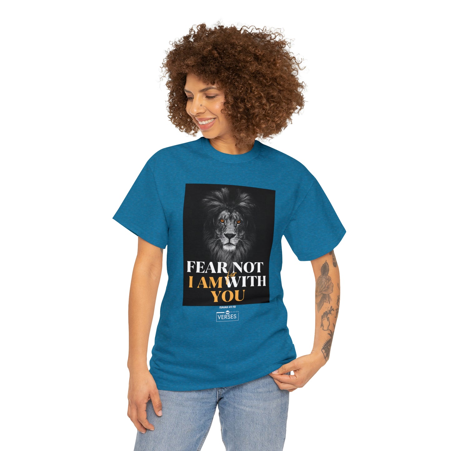 FEAR NOT FOR I AM WITH YOU - DRK TEE