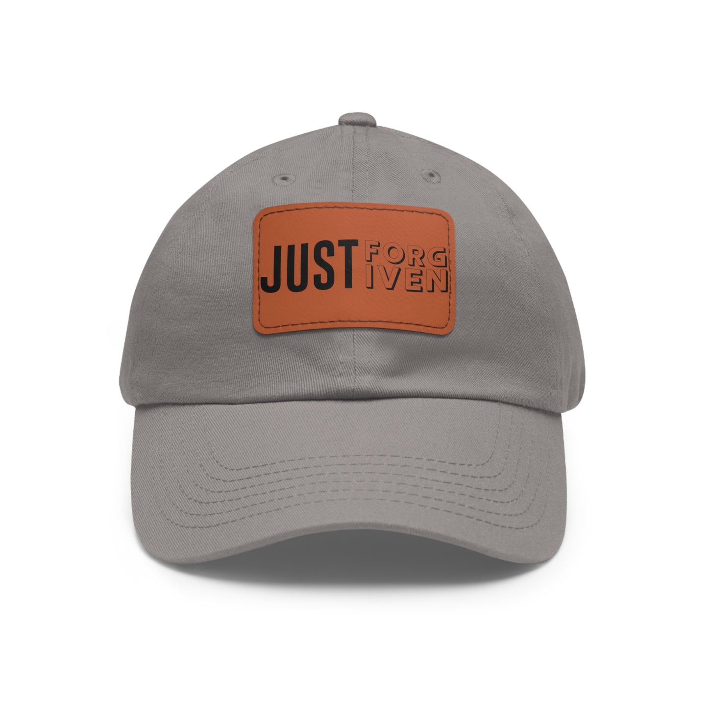JUST FORGIVEN - LEATHER PATCH CAP