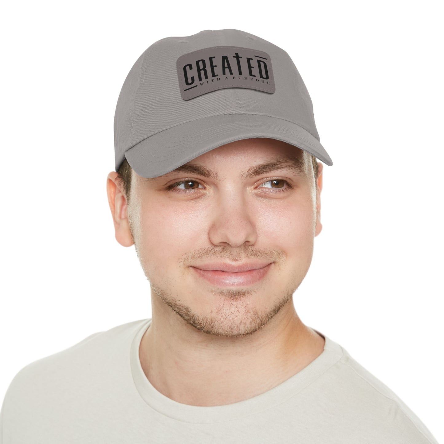 CREATED WITH PURPOSE - LEATHER PATCH CAP
