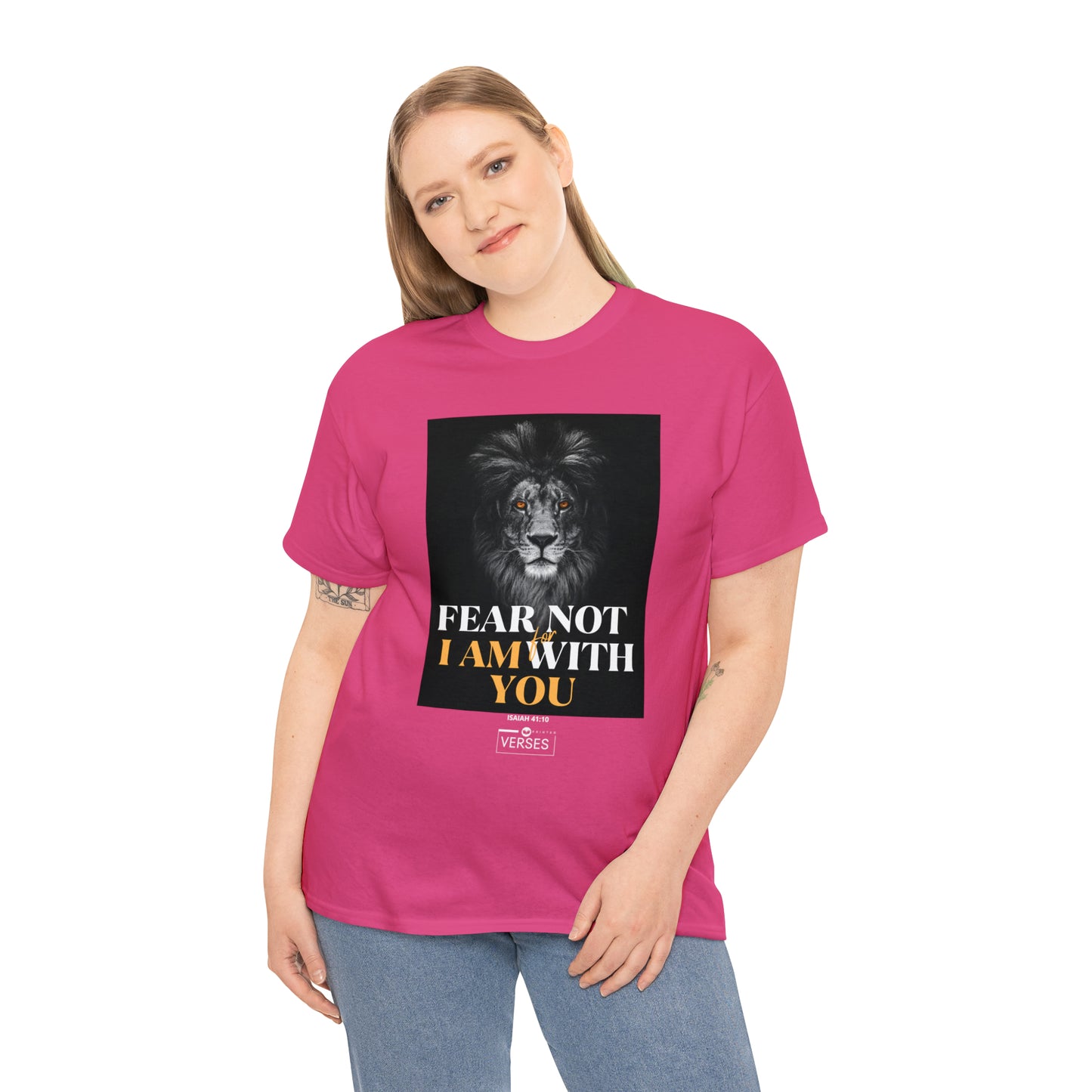 FEAR NOT FOR I AM WITH YOU - DRK TEE