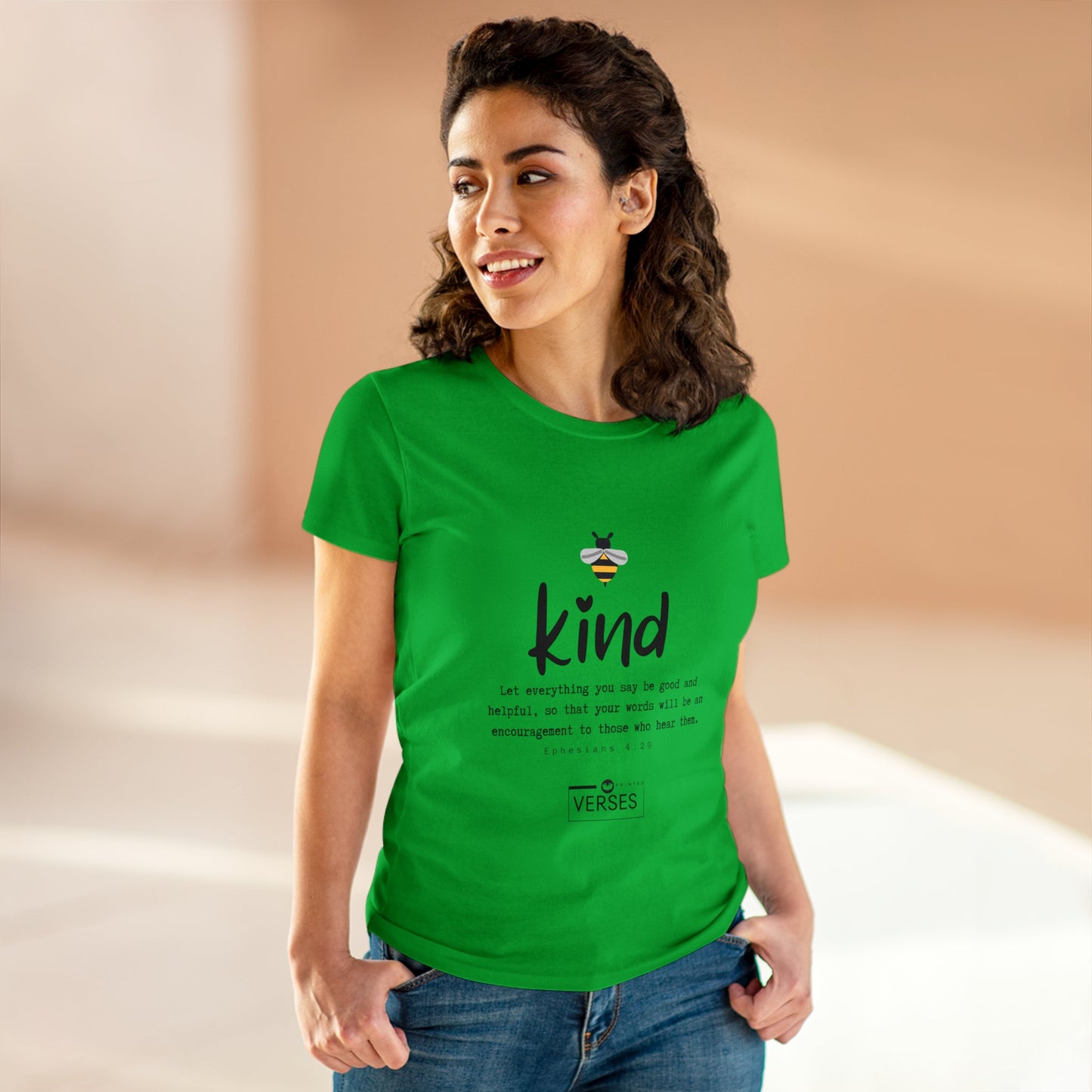 BE KIND - LADIES COTTON TEE