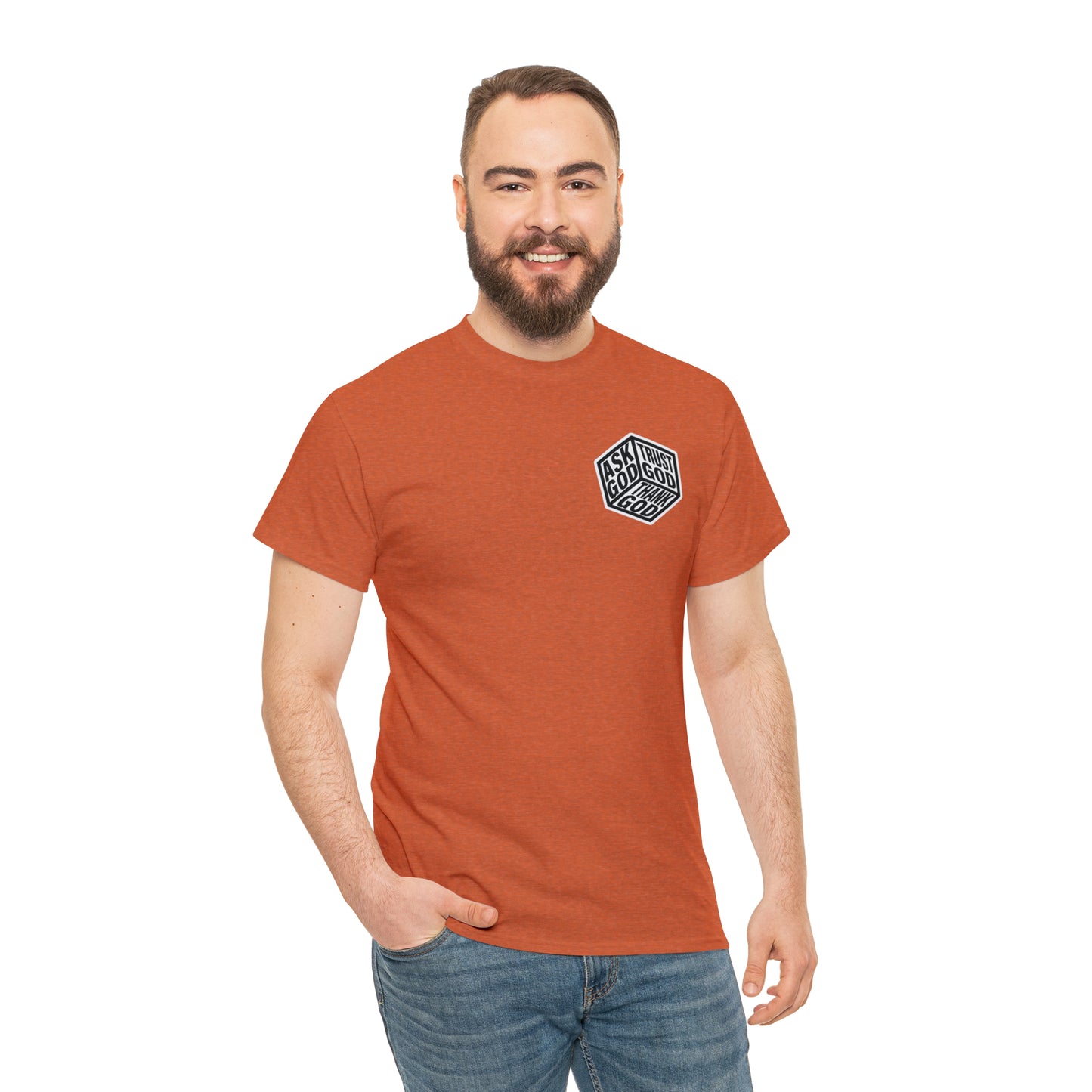 ASK GOD TRUST GOD THANK GOD - DRK TEES
