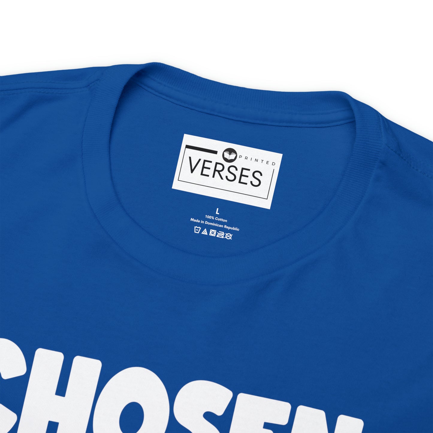CHOSEN BLESSED FORGIVEN REDEEMED - DRK TEE