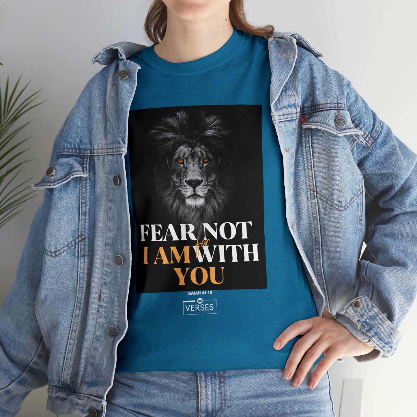 FEAR NOT FOR I AM WITH YOU - DRK TEE
