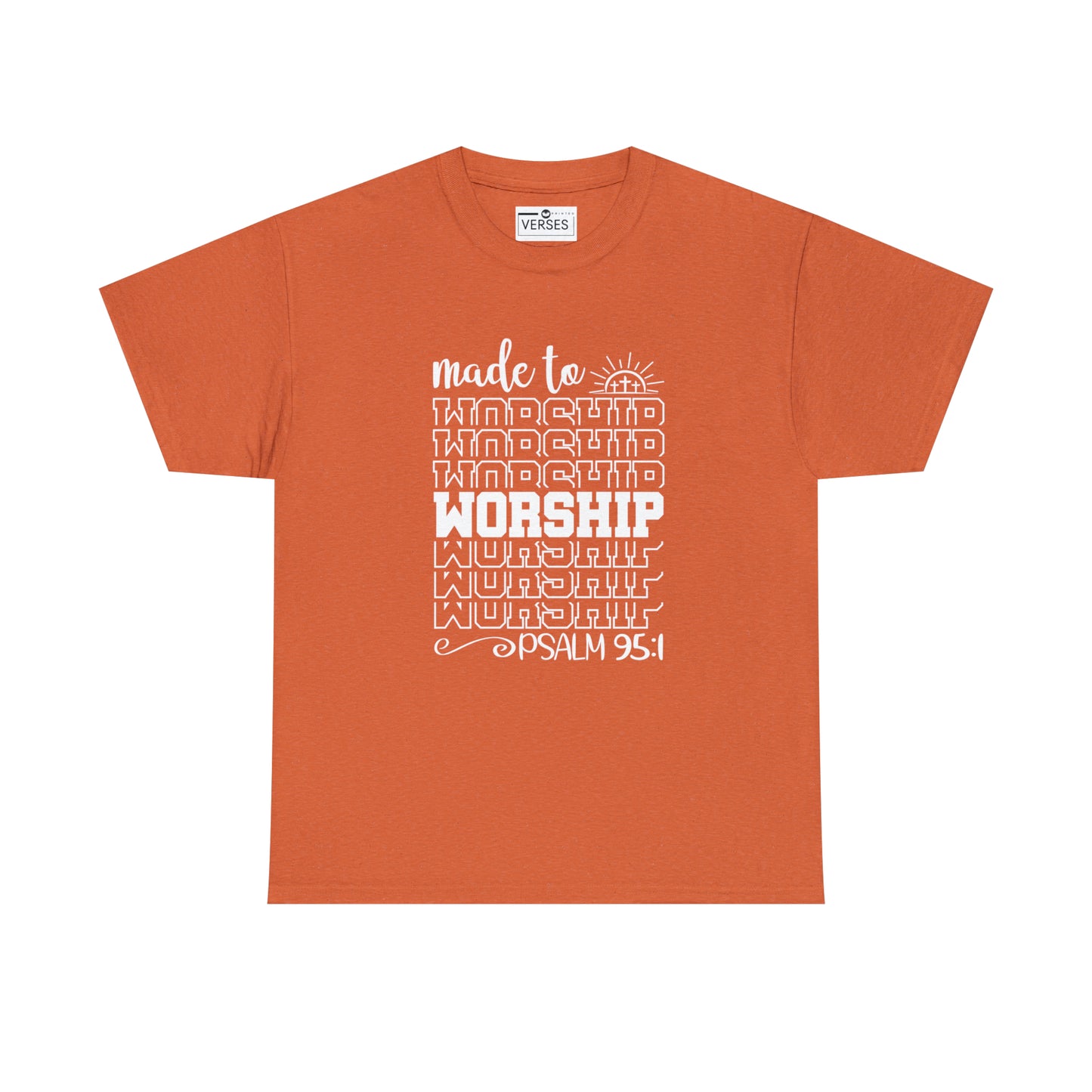 MADE TO WORSHIP - DRK TEE