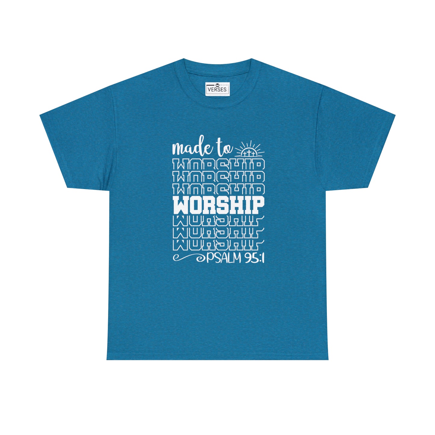 MADE TO WORSHIP - DRK TEE