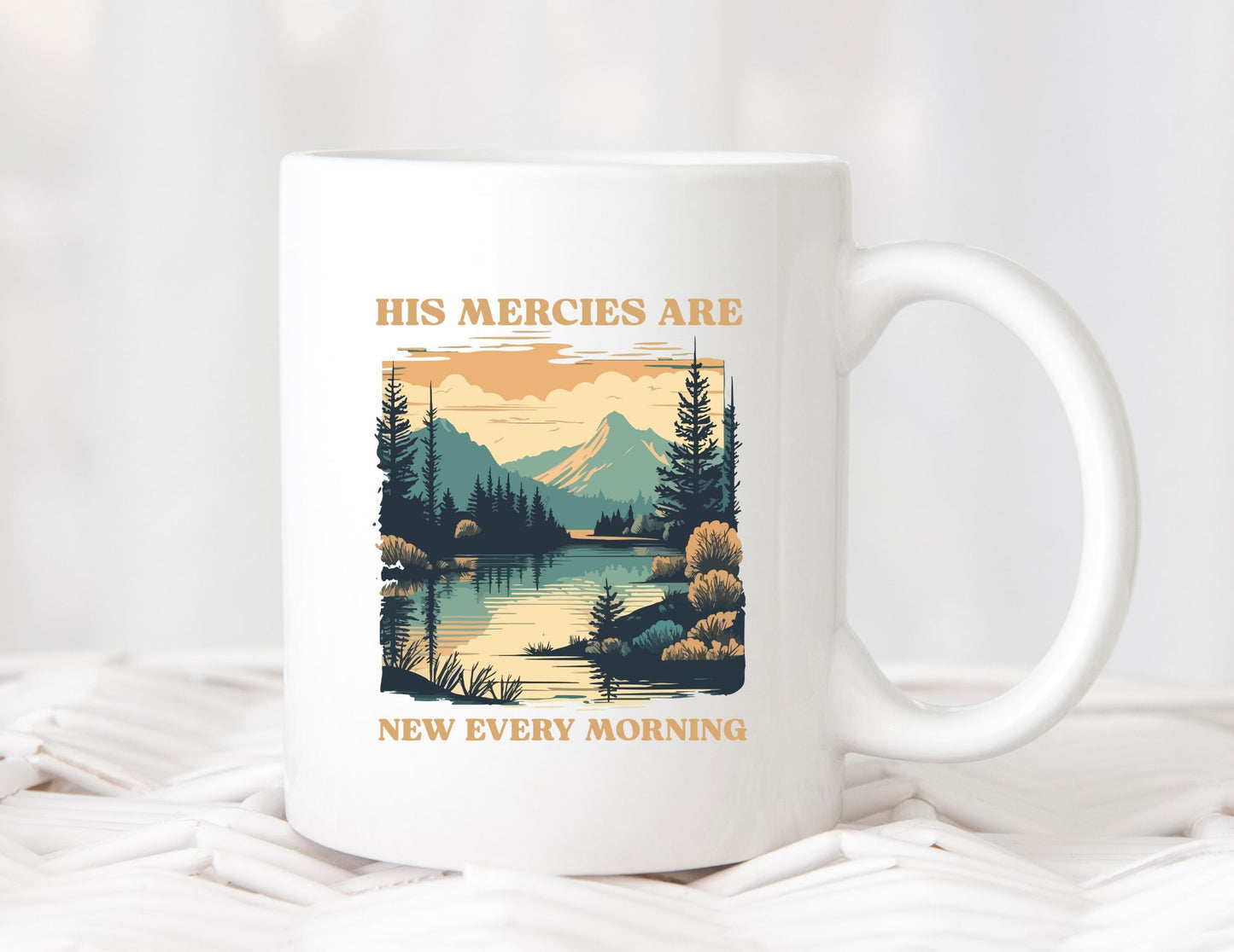 RIVER VIEW HIS MERCIES ARE NEW - MIRACLE MUG