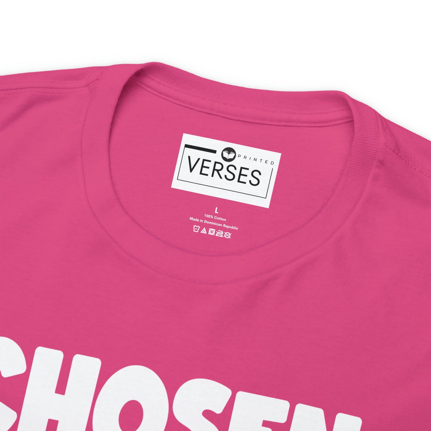 CHOSEN BLESSED FORGIVEN REDEEMED - DRK TEE