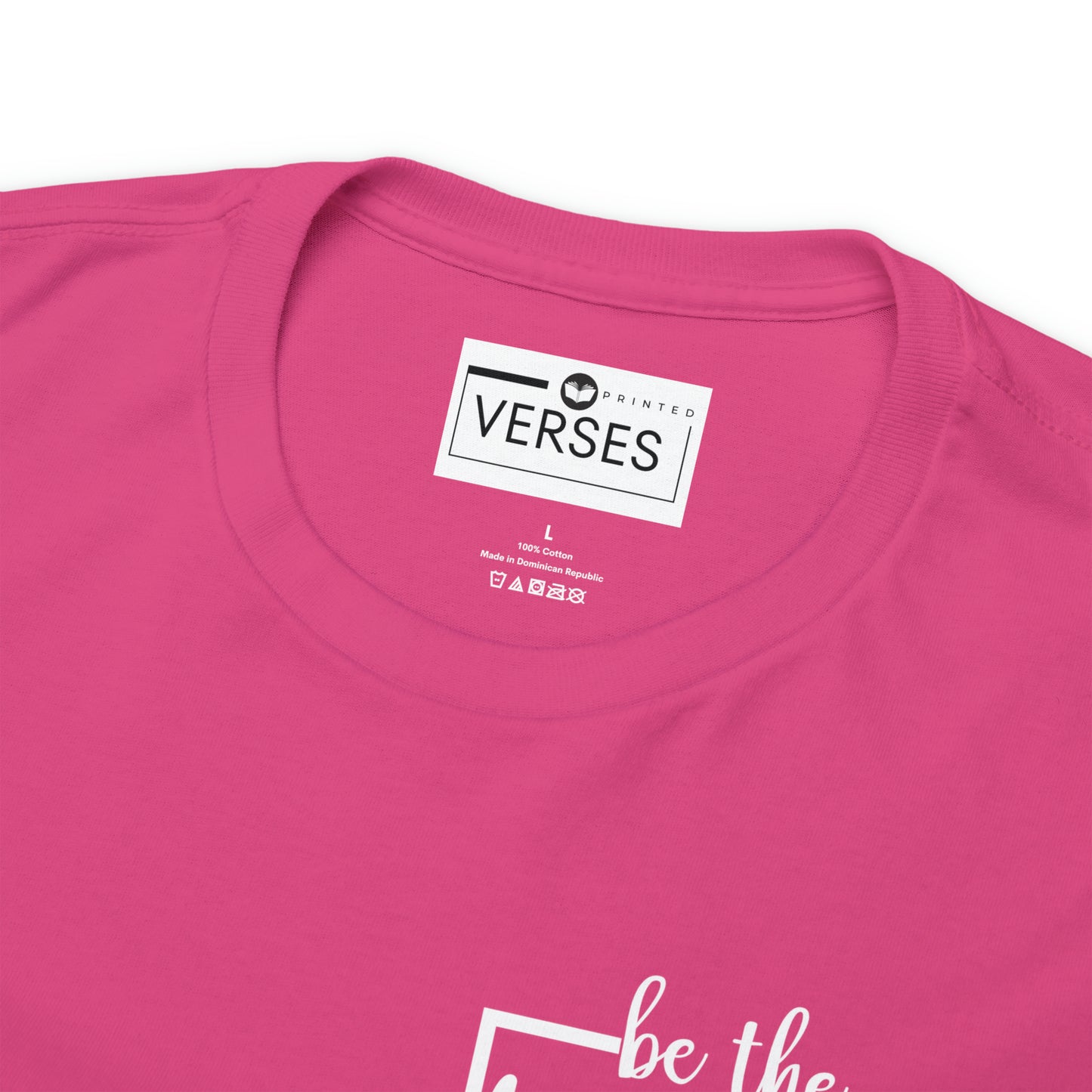BE THE LIGHT BADGE - DRK TEE