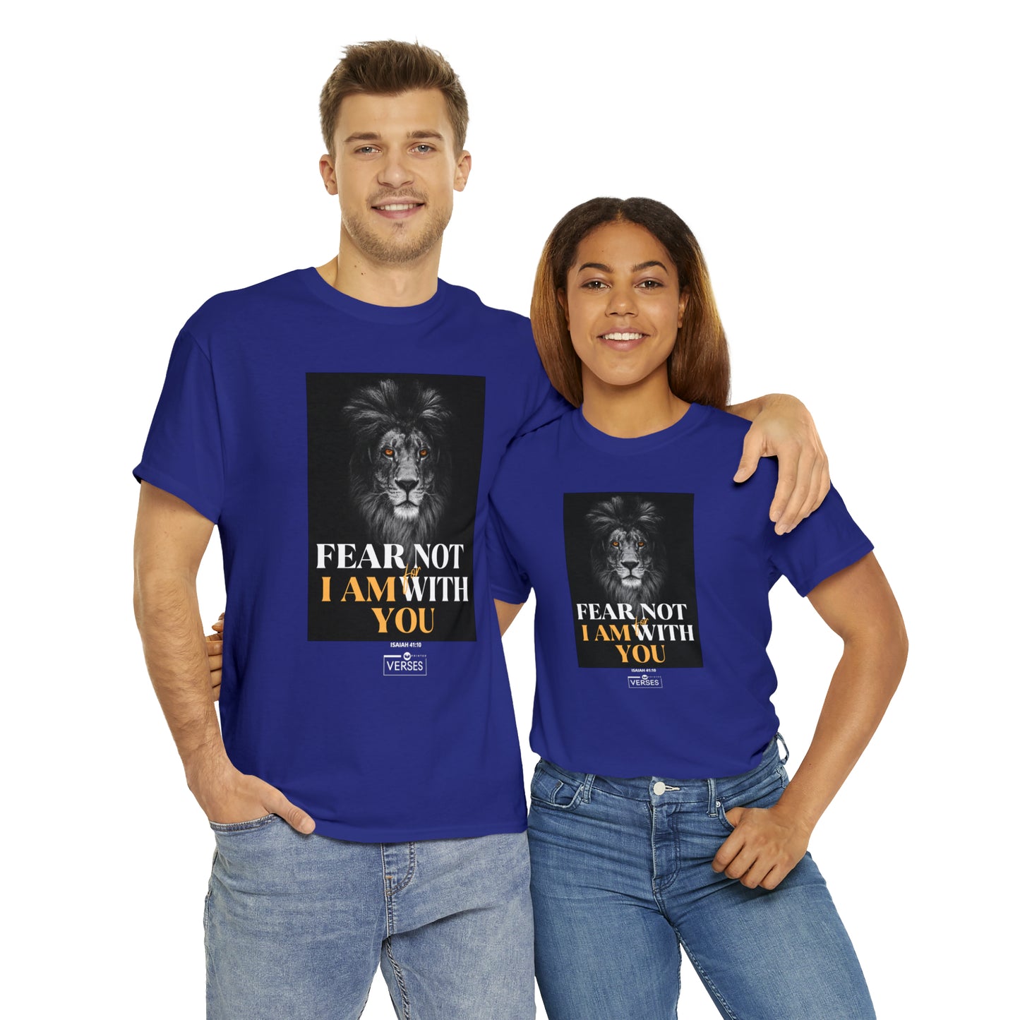 FEAR NOT FOR I AM WITH YOU - DRK TEE