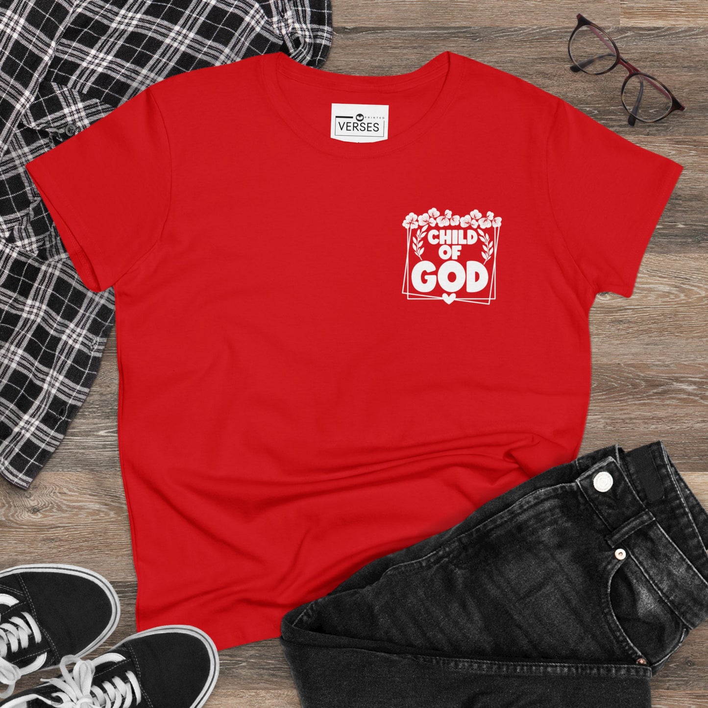 CHILD OF GOD - LADIES DRK TEE