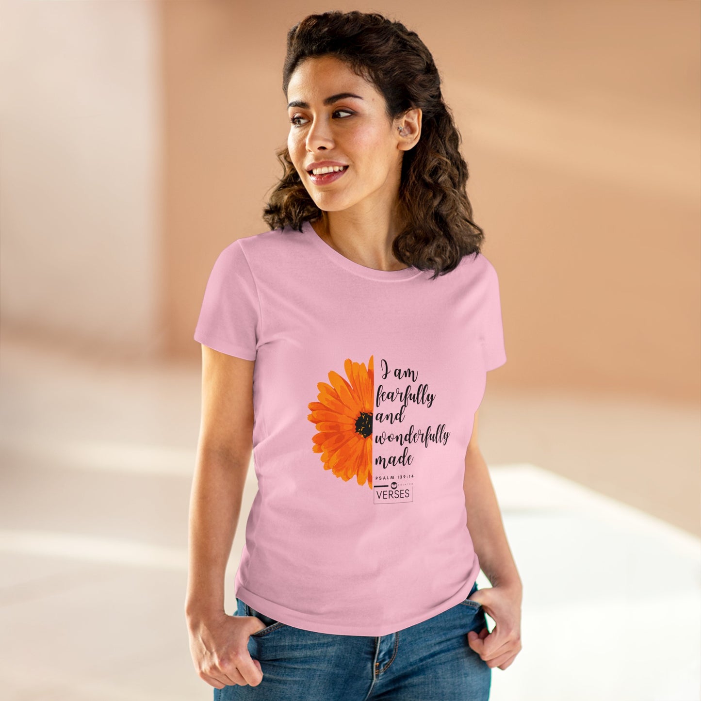 I AM FEARFULLY AND WONDERFULLY MADE - LADIES COTTON TEE